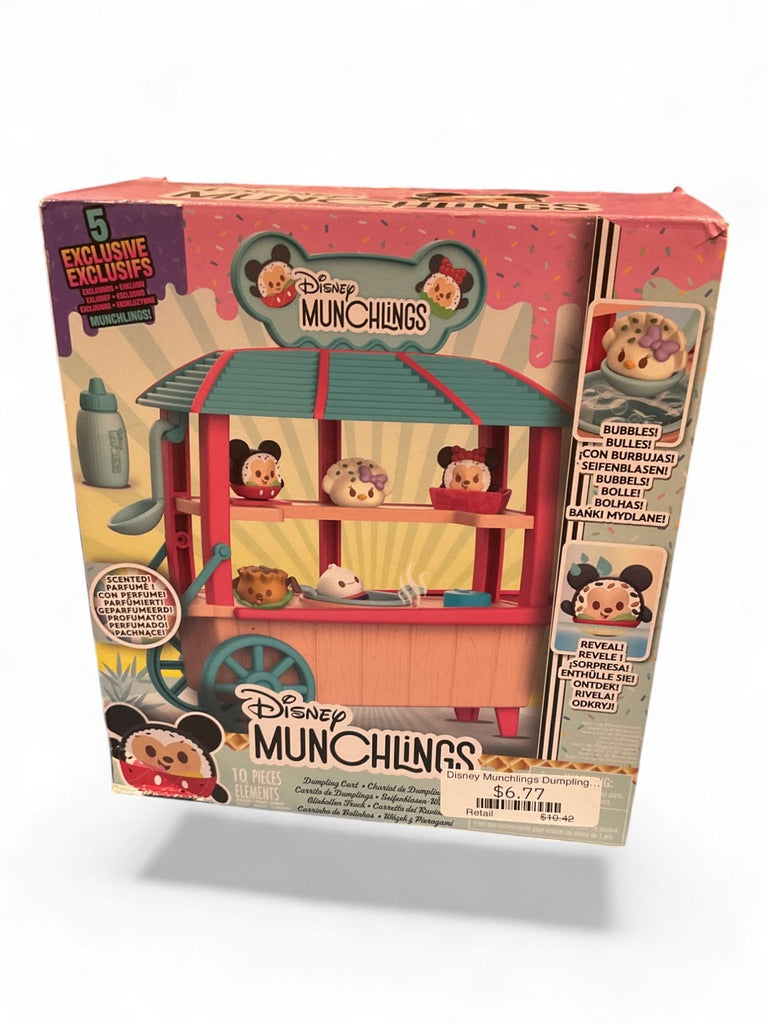 Disney Munchlings Dumpling Cart Playset