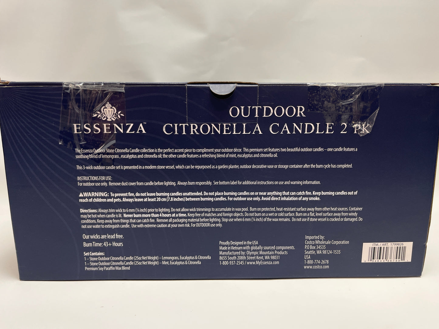 ESSENZA 25OZ CITRONELLA