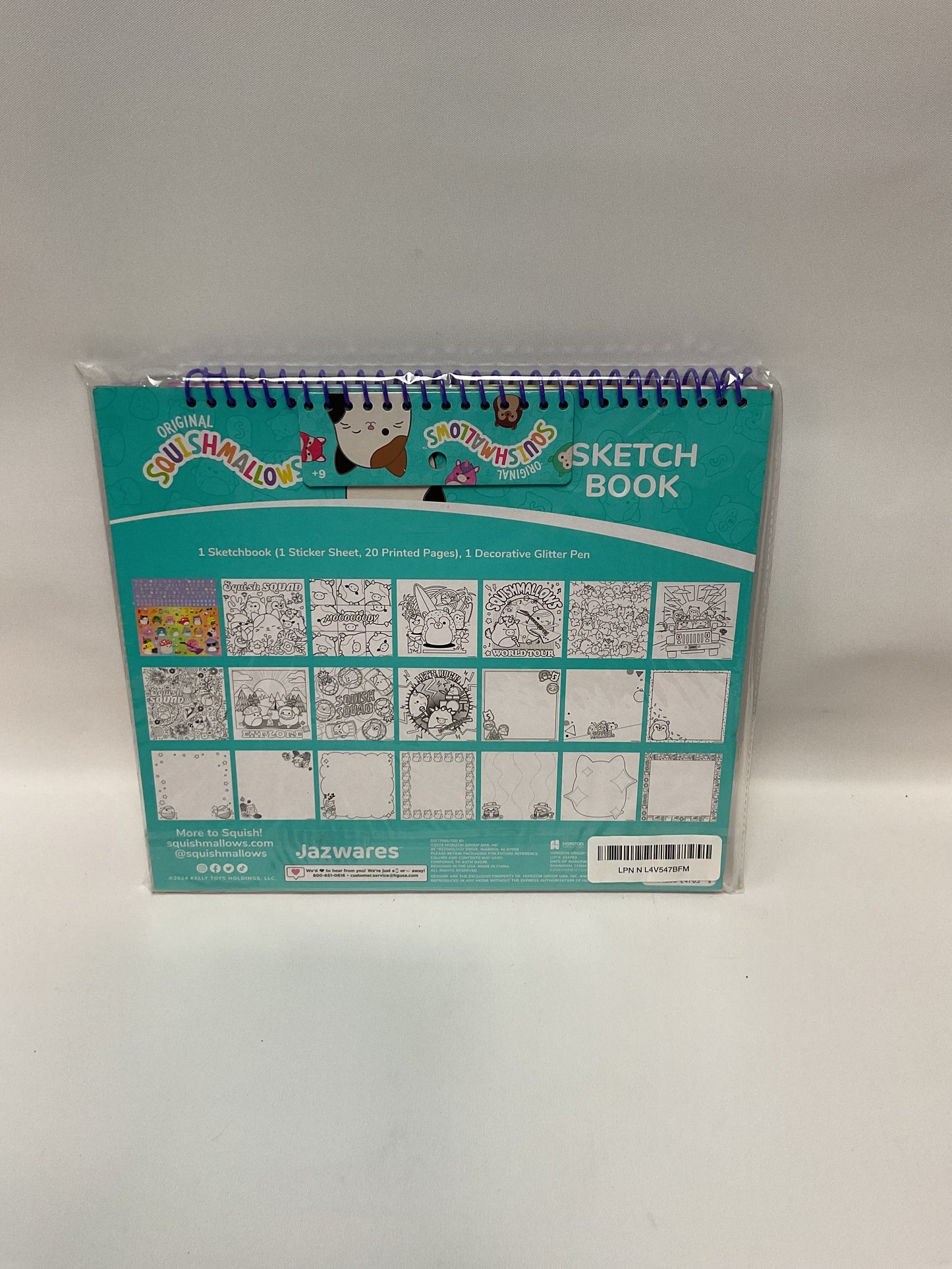 Squishmallows Stationery Sketchbook