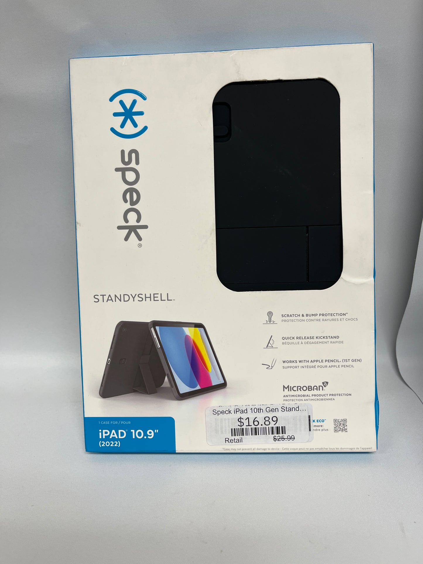 Speck iPad 10th Gen Stand Case - Black