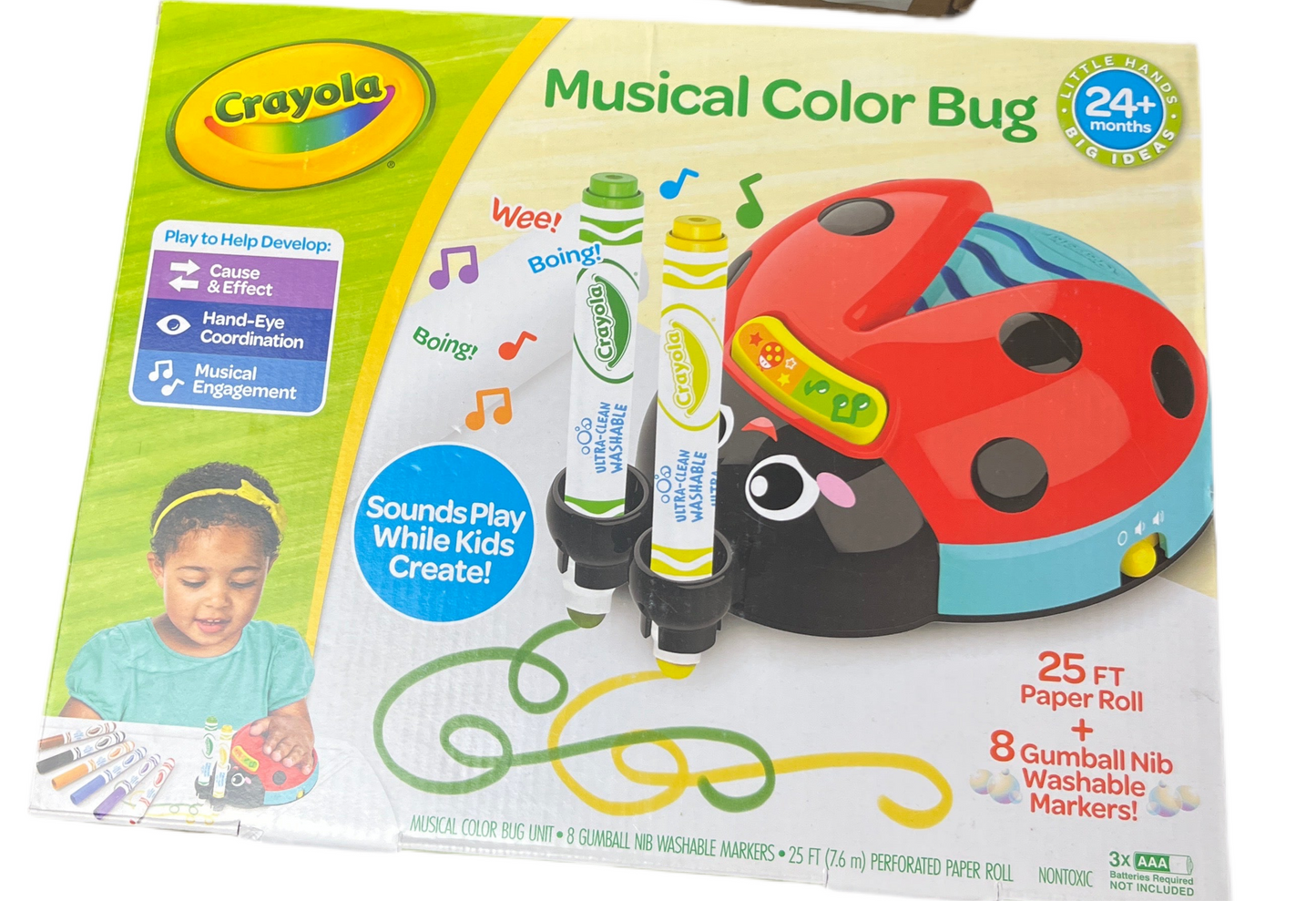 Crayola Musical Color Bug Ladybug Toy