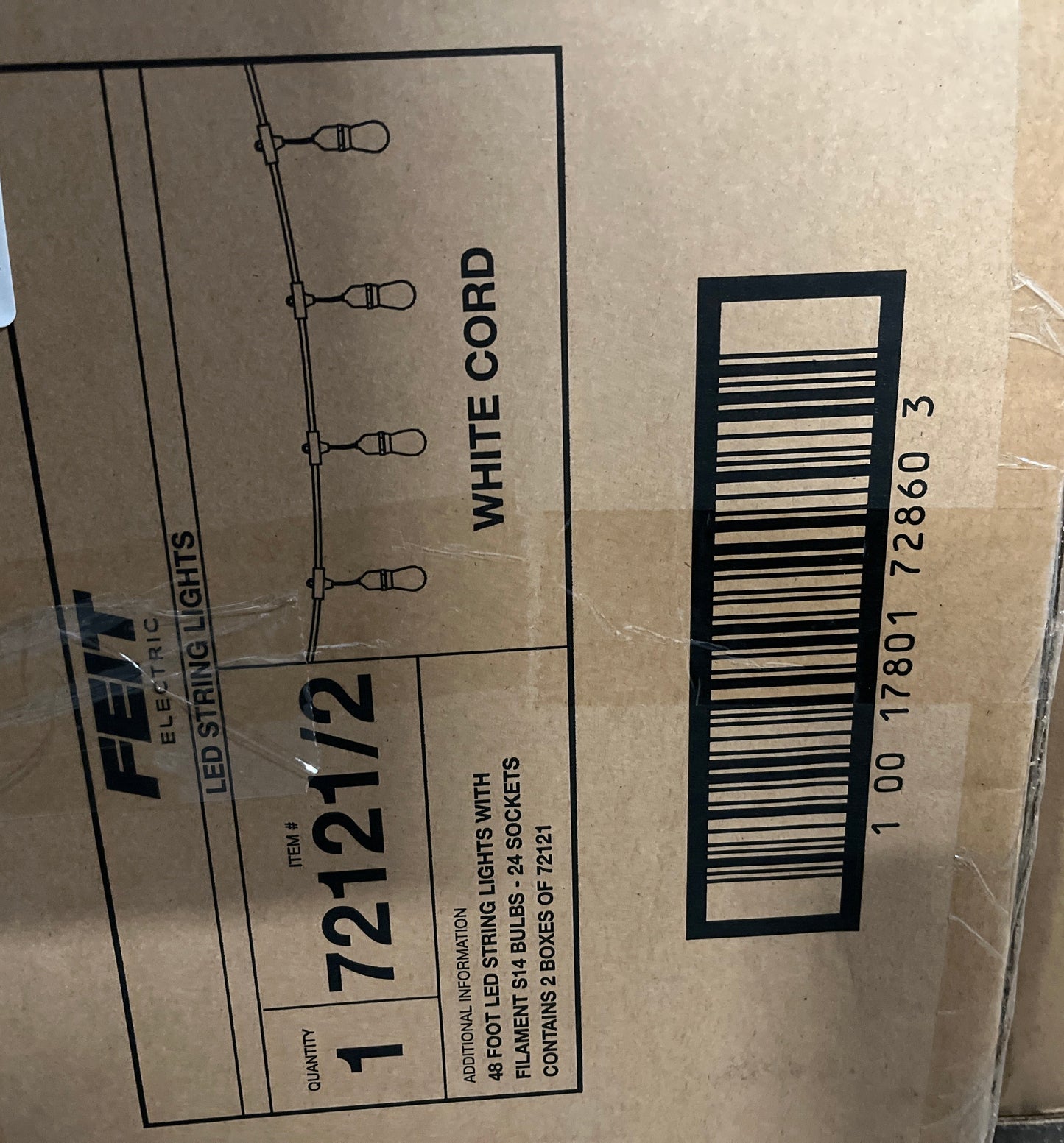 48FT WHITE LED FILAMENT