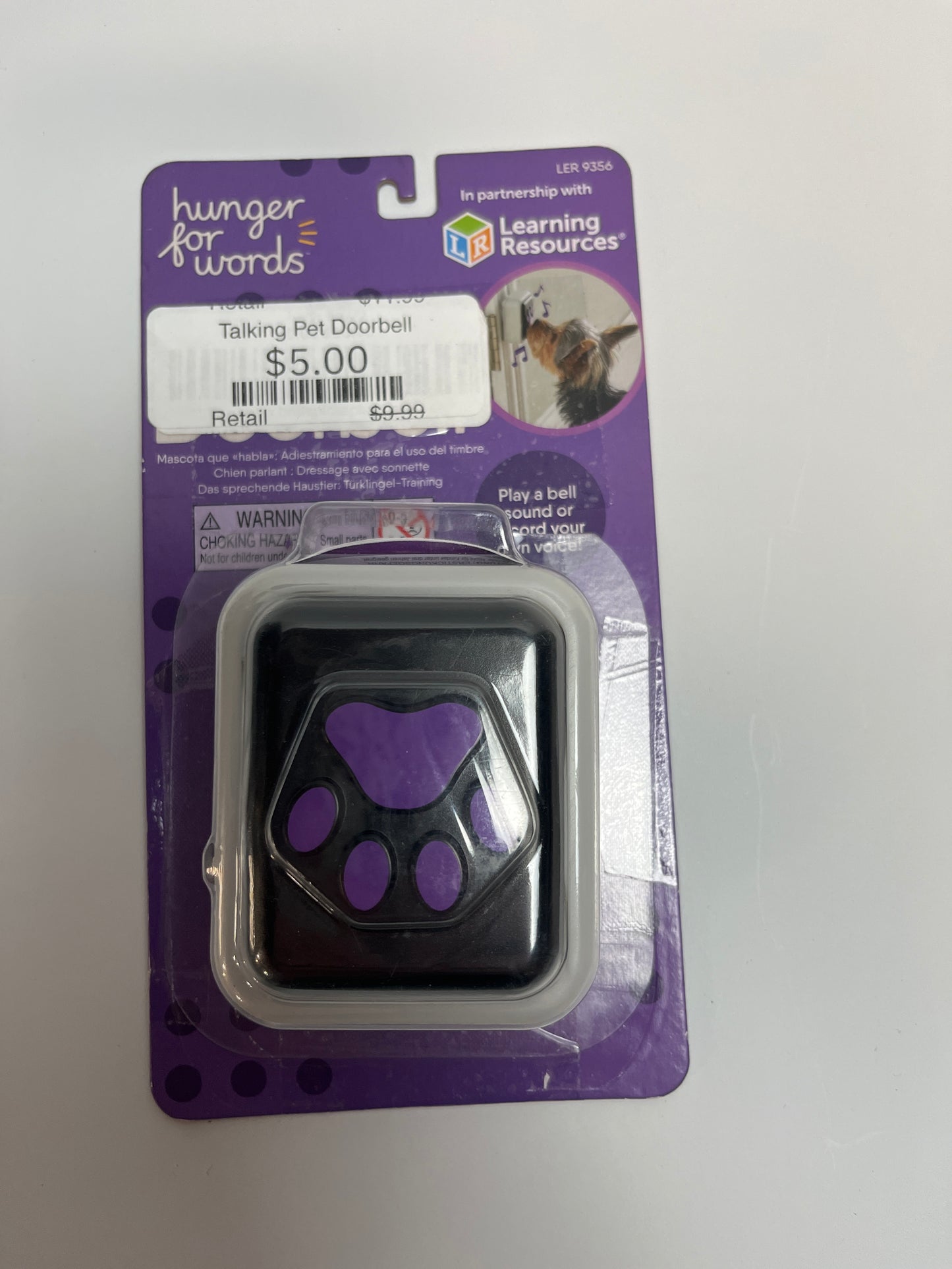 Talking Pet Doorbell