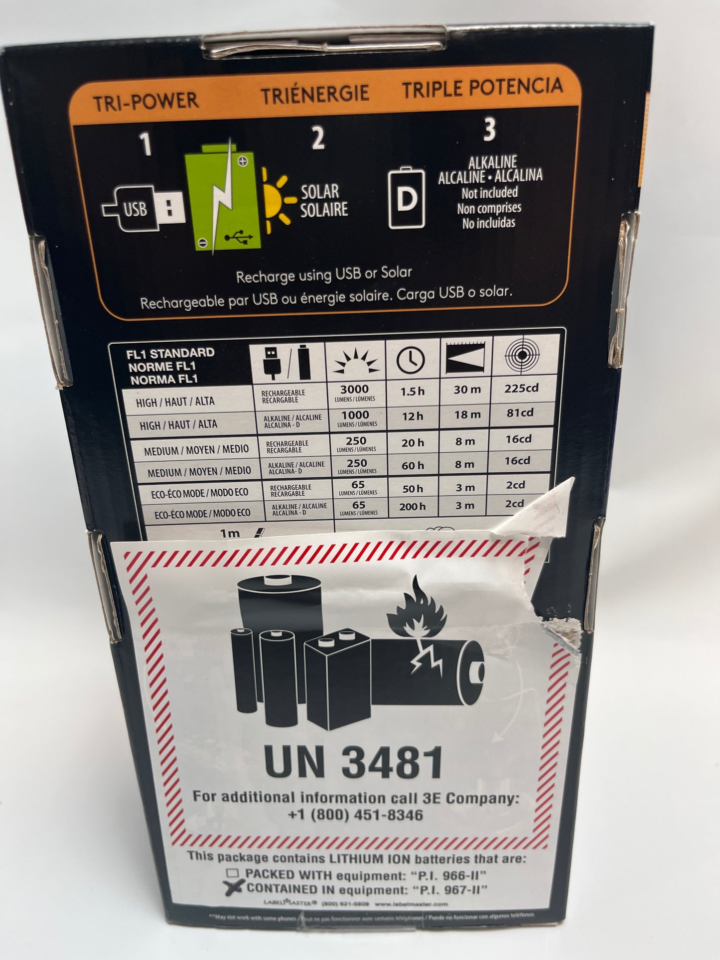 DURACELL 3000L LANTERN