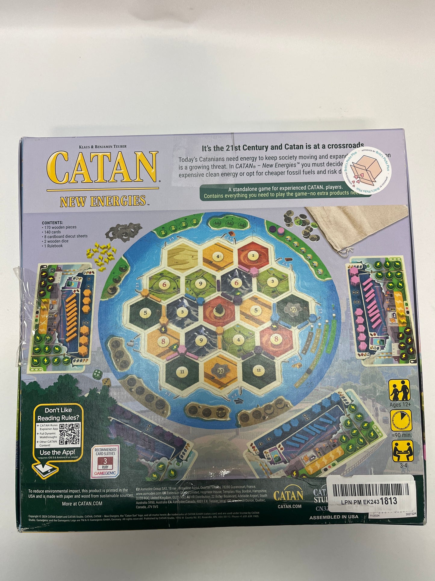 Catan New Energies Board Game