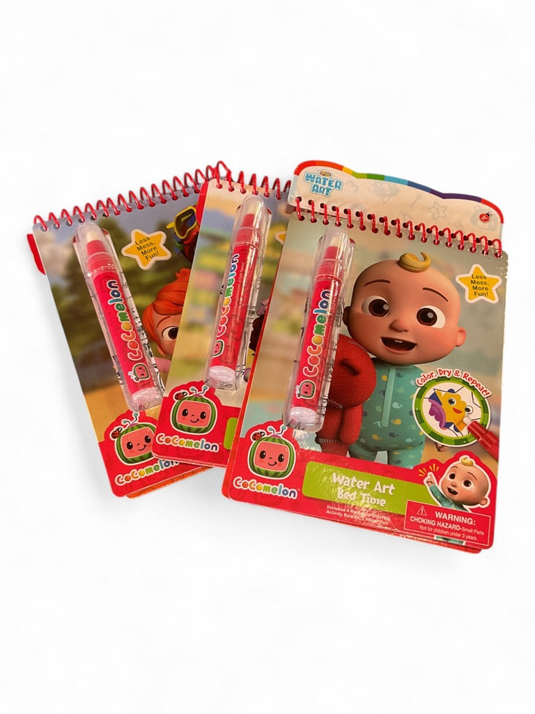 Cocomelon Water Books 3 Pack