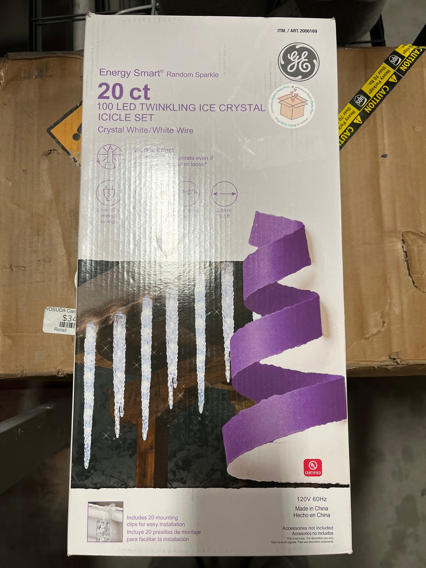 GE TWINKLING ICICLE