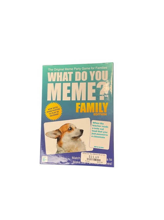 Pre-Owned: What Do You Meme All of Us Family Trivia Game