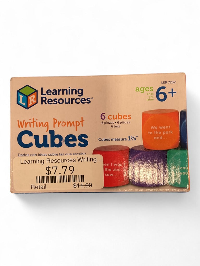 Learning Resources Writing Prompt Cubes