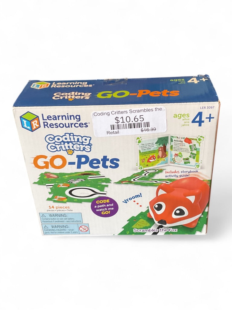 Coding Critters Scrambles the Fox