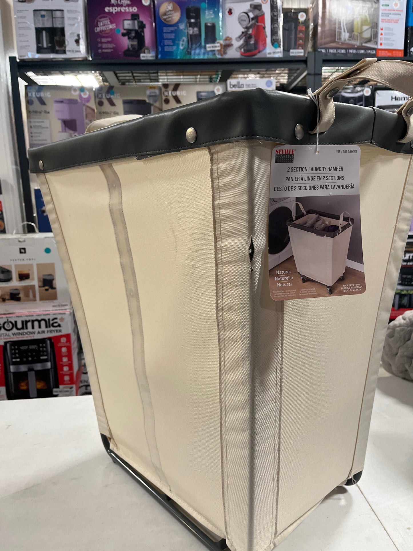 SEVILLE HAMPER 2-SECTION