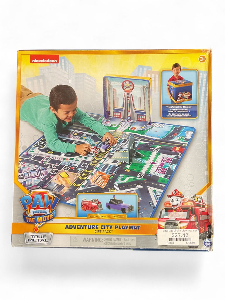 paw patrol city play mat set