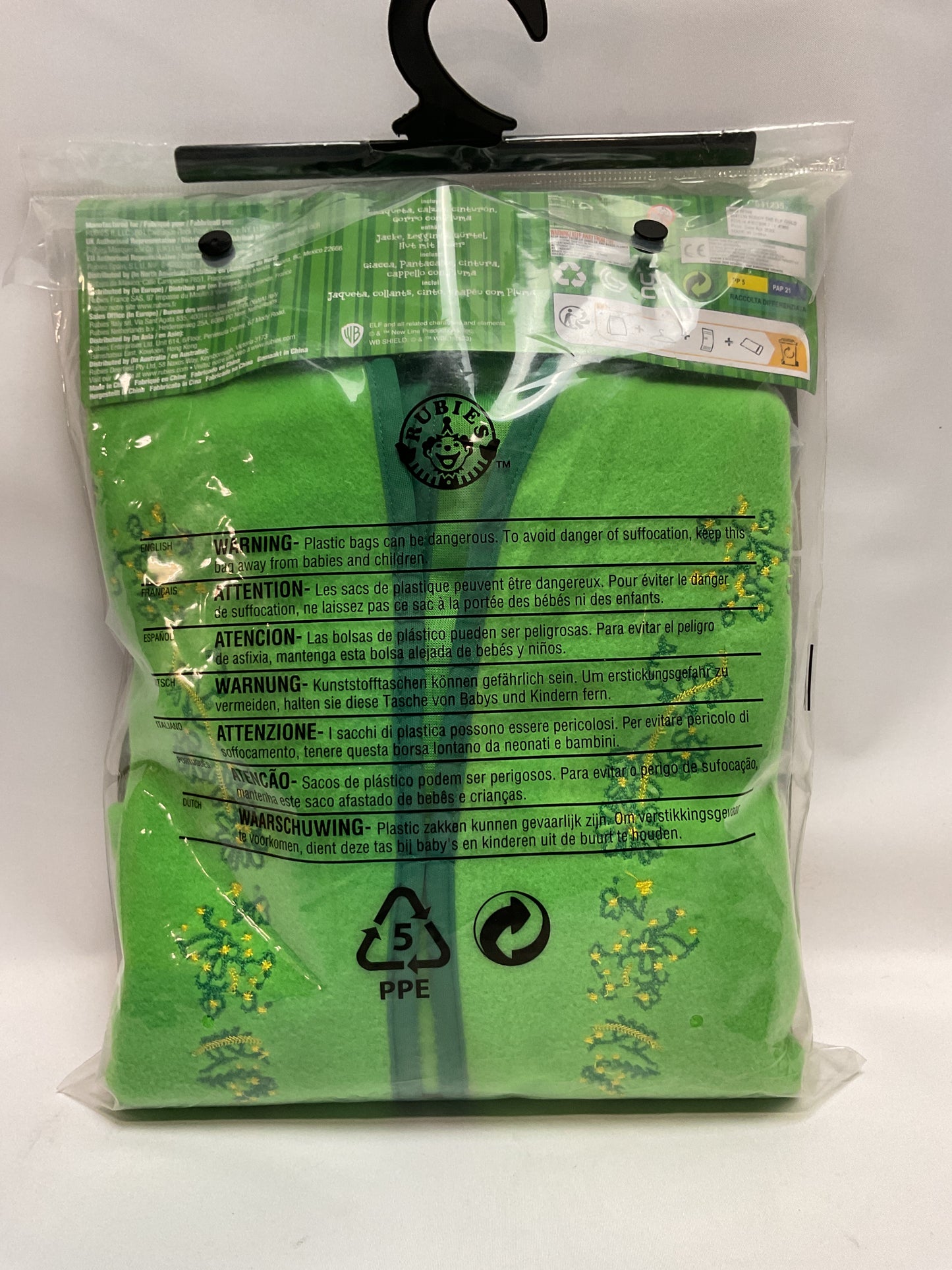 Child’s Elf Buddy Costume