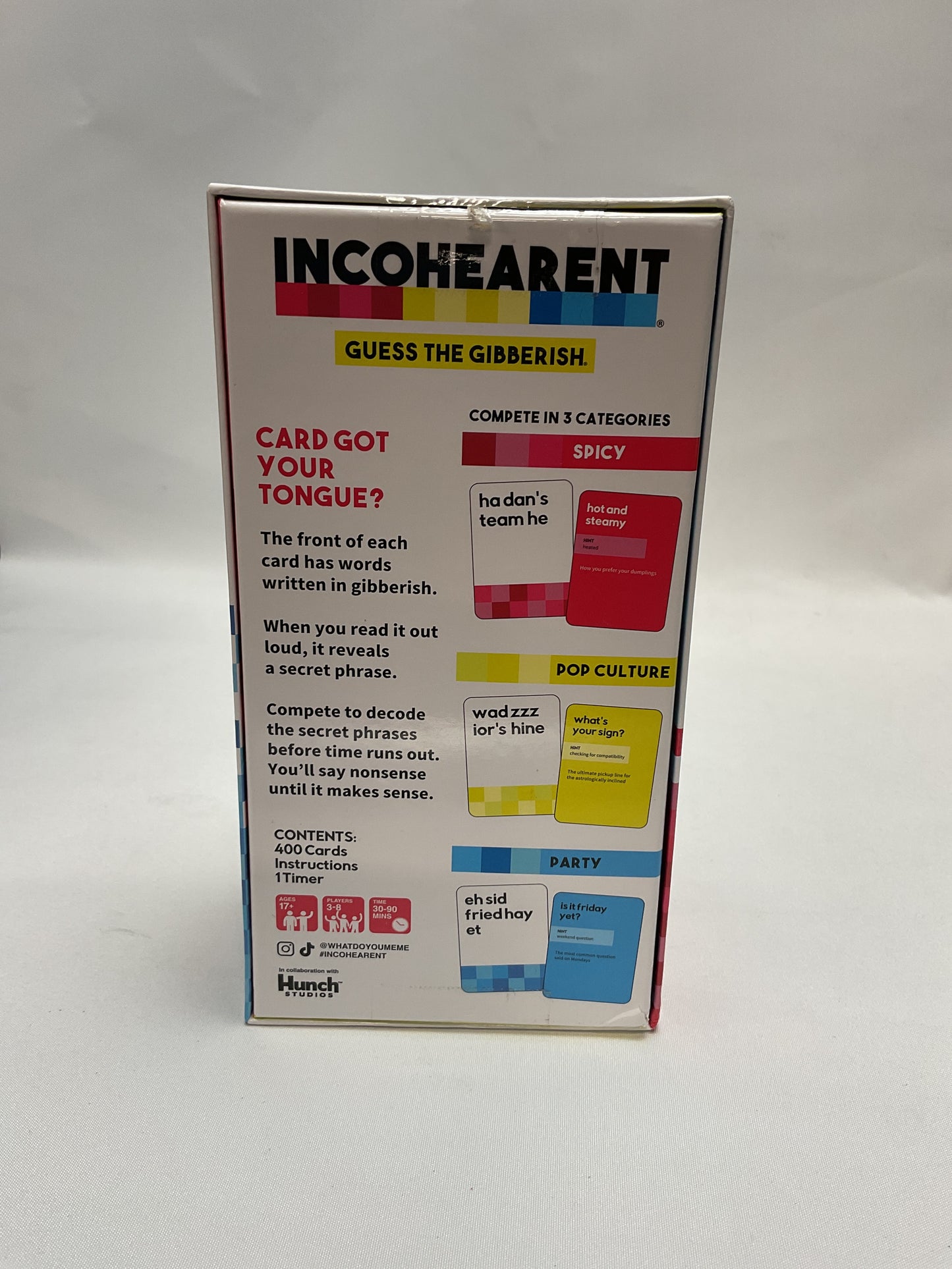 Incohearent Guess the Gibberish Party Game