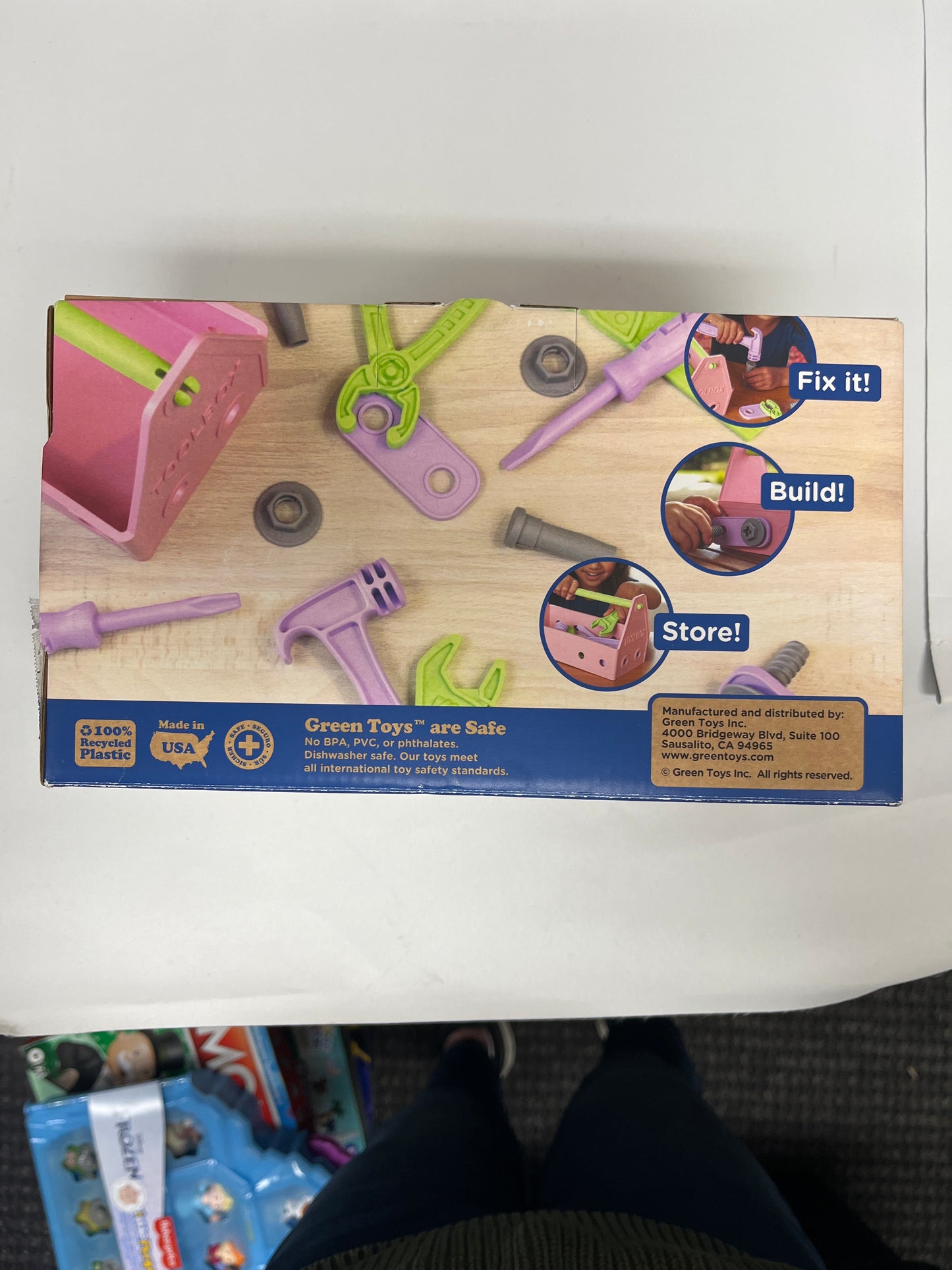 Green Toys Pink Tool Set
