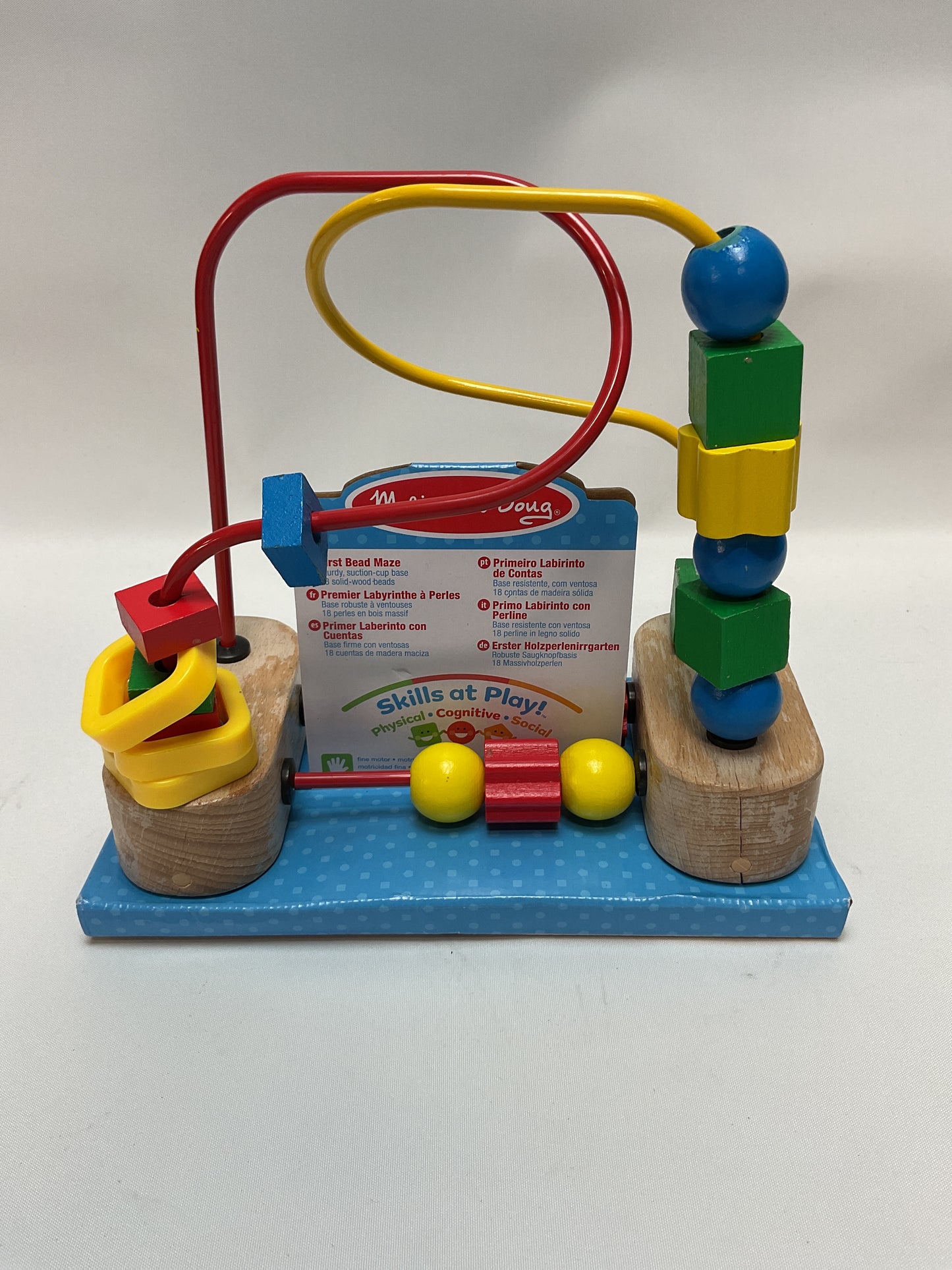First Bead Maze Wooden Toy