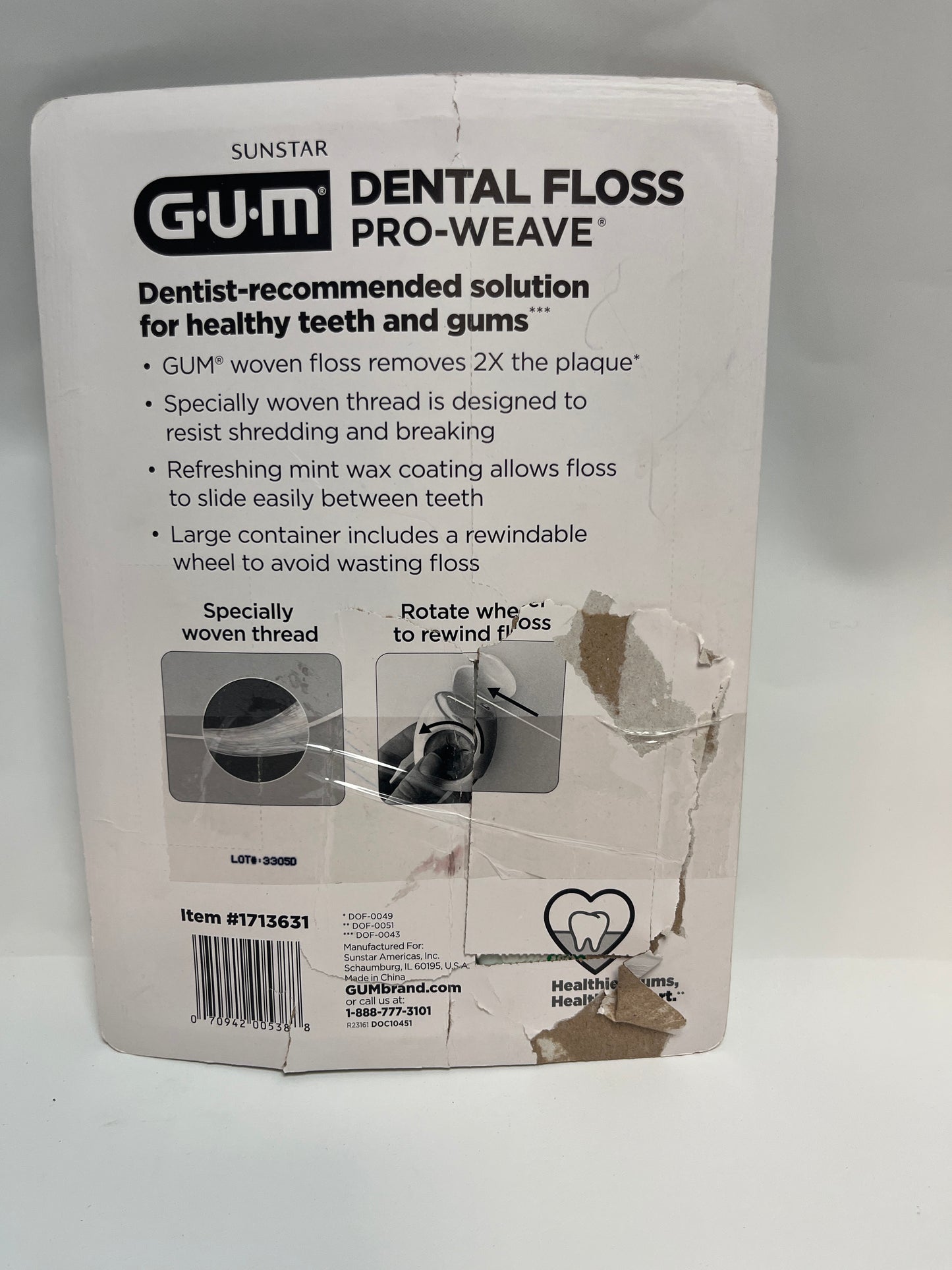 GUM PRO-WEAVE FLOSS