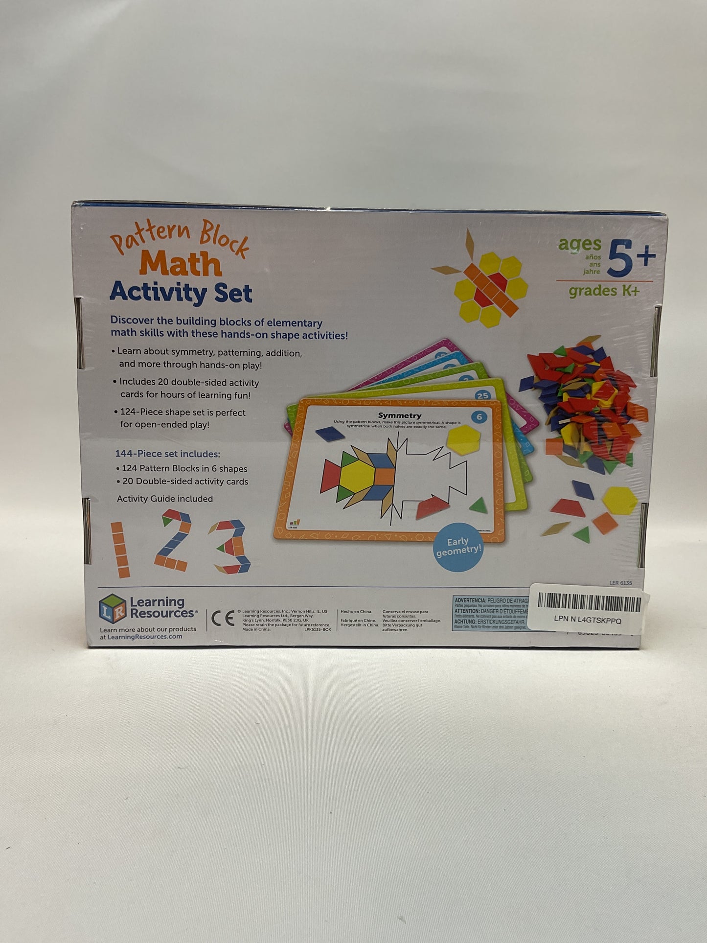 Pattern Block Math Activity Set