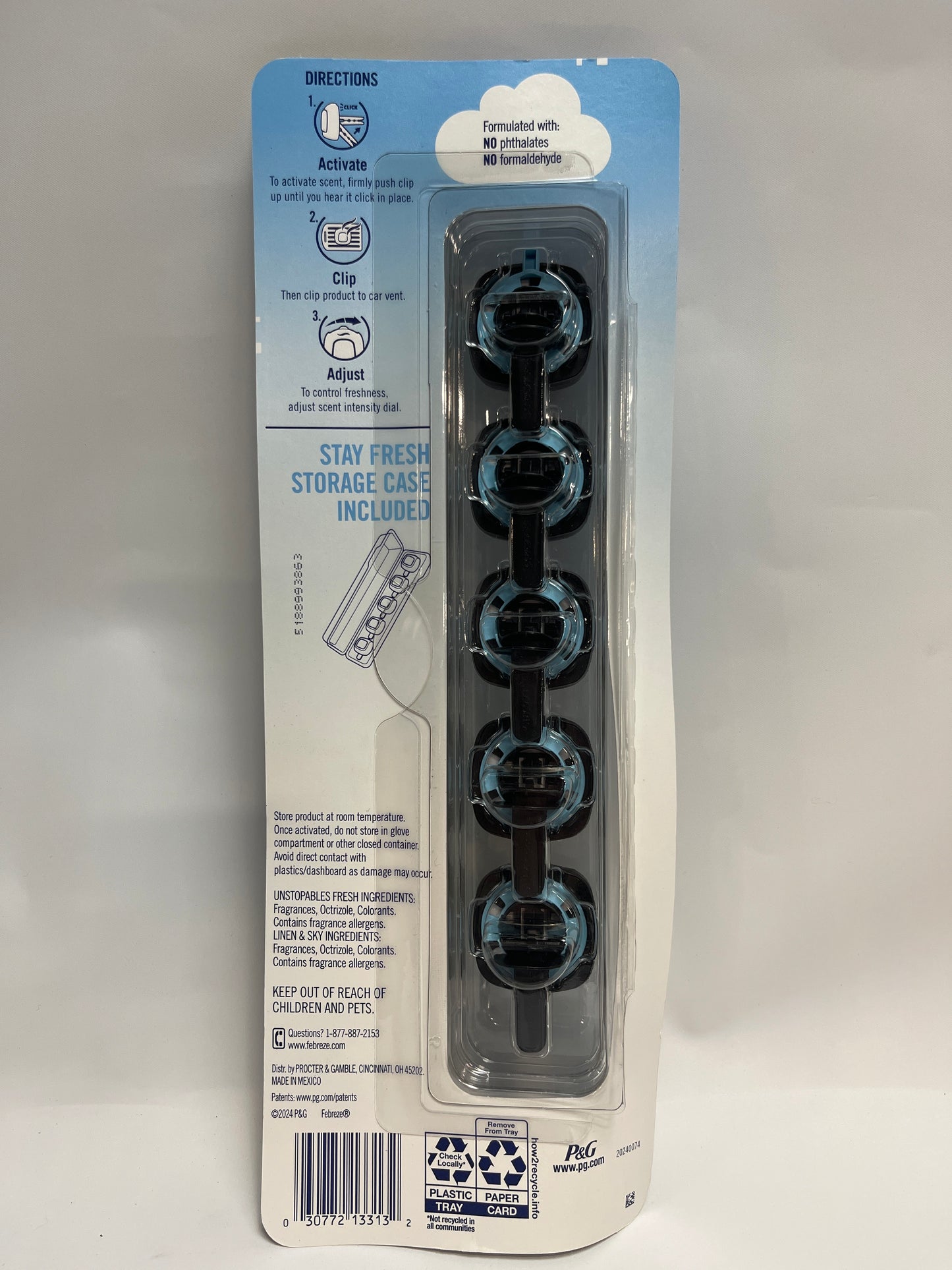 FEBREZE CAR 5CT X .325 OZ