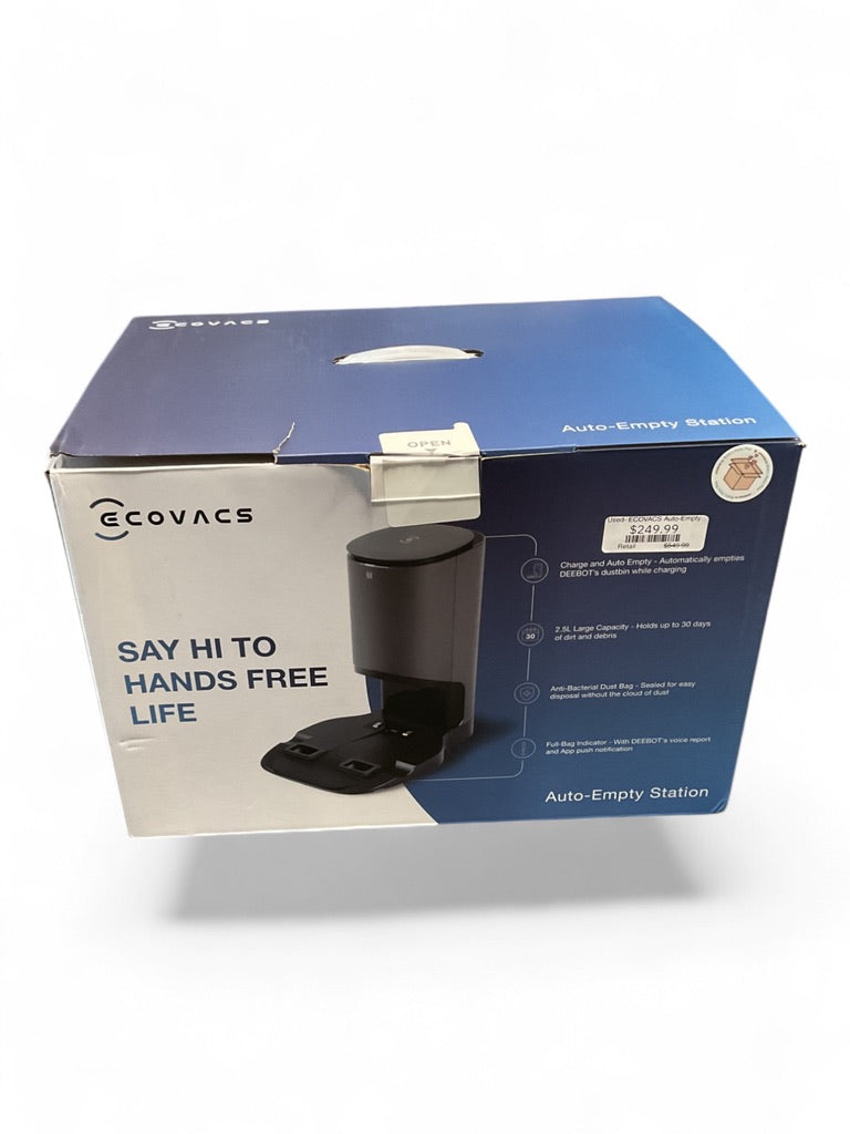 Used- ECOVACS Auto-Emptying Base