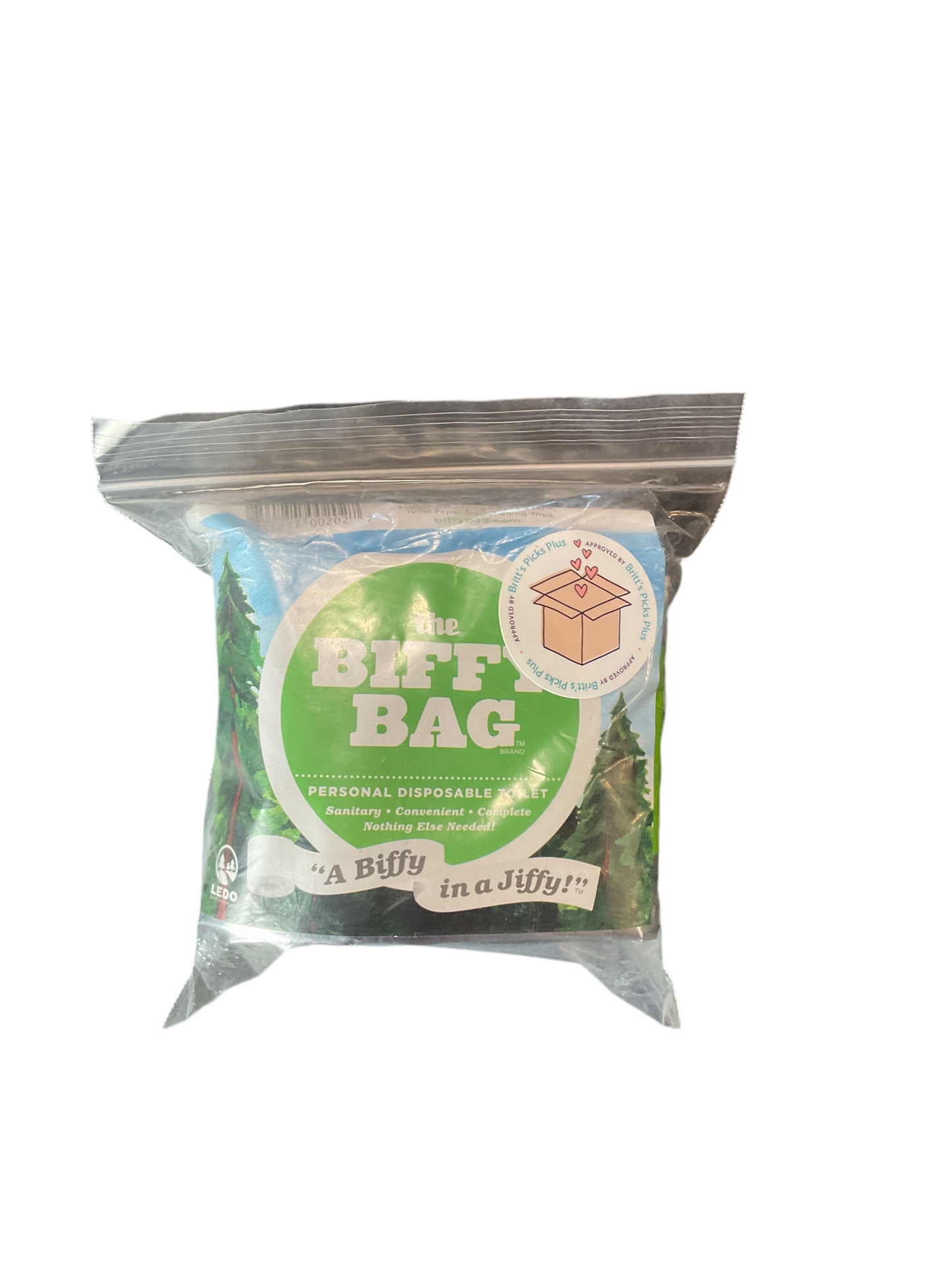 Biffy Bag Pocket Size Disposable Toilet (Pack of 3) , Classic