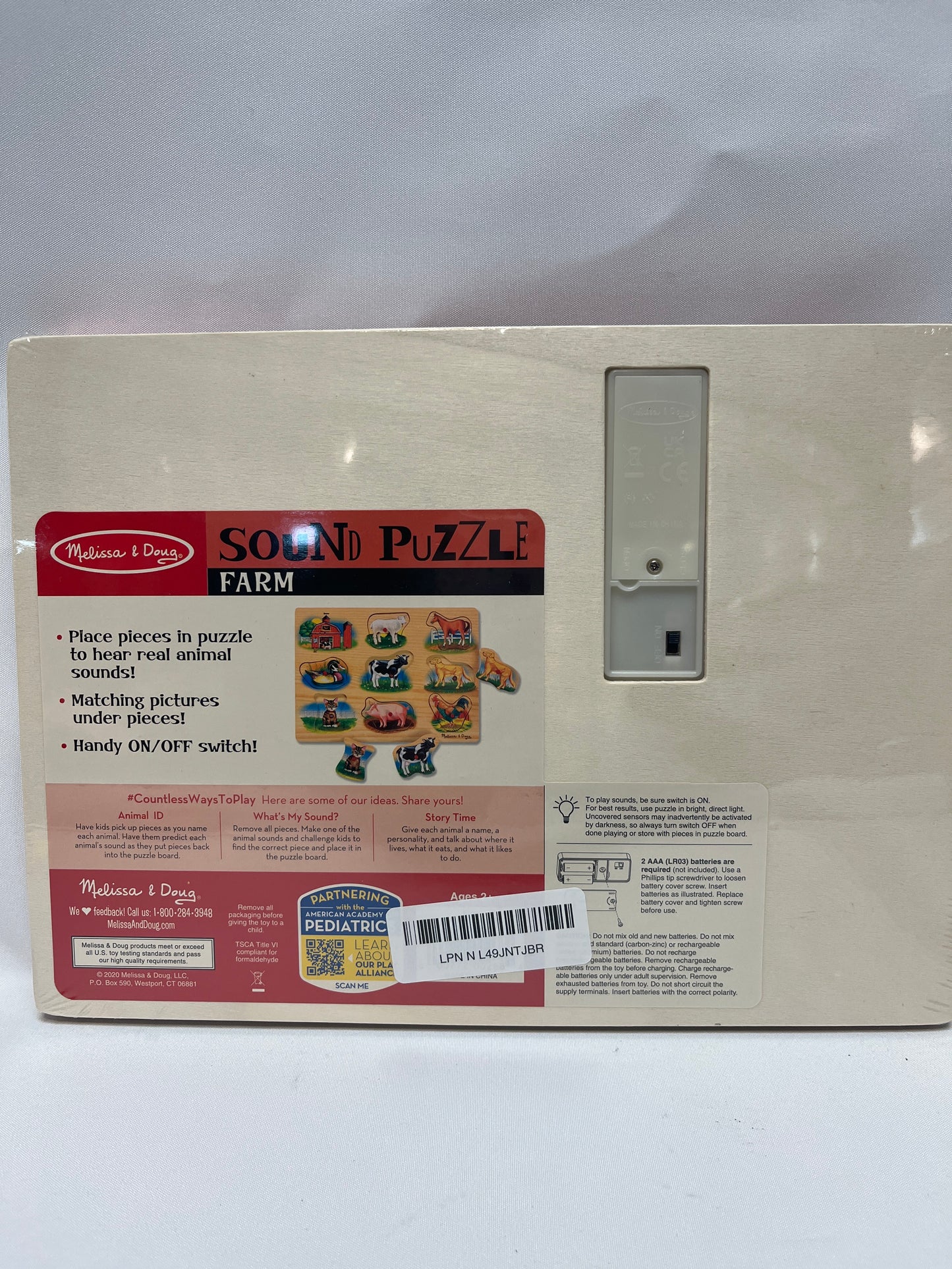 Melissa & Doug Farm Sound Puzzle