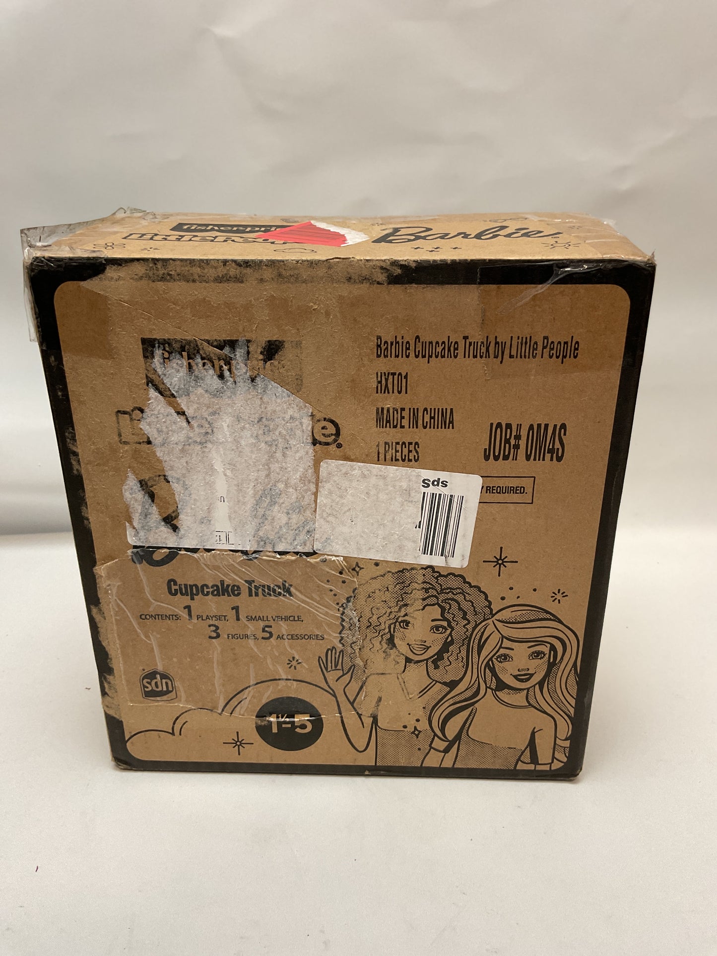 Fisher Price Barbie Cupcake Truck Playset