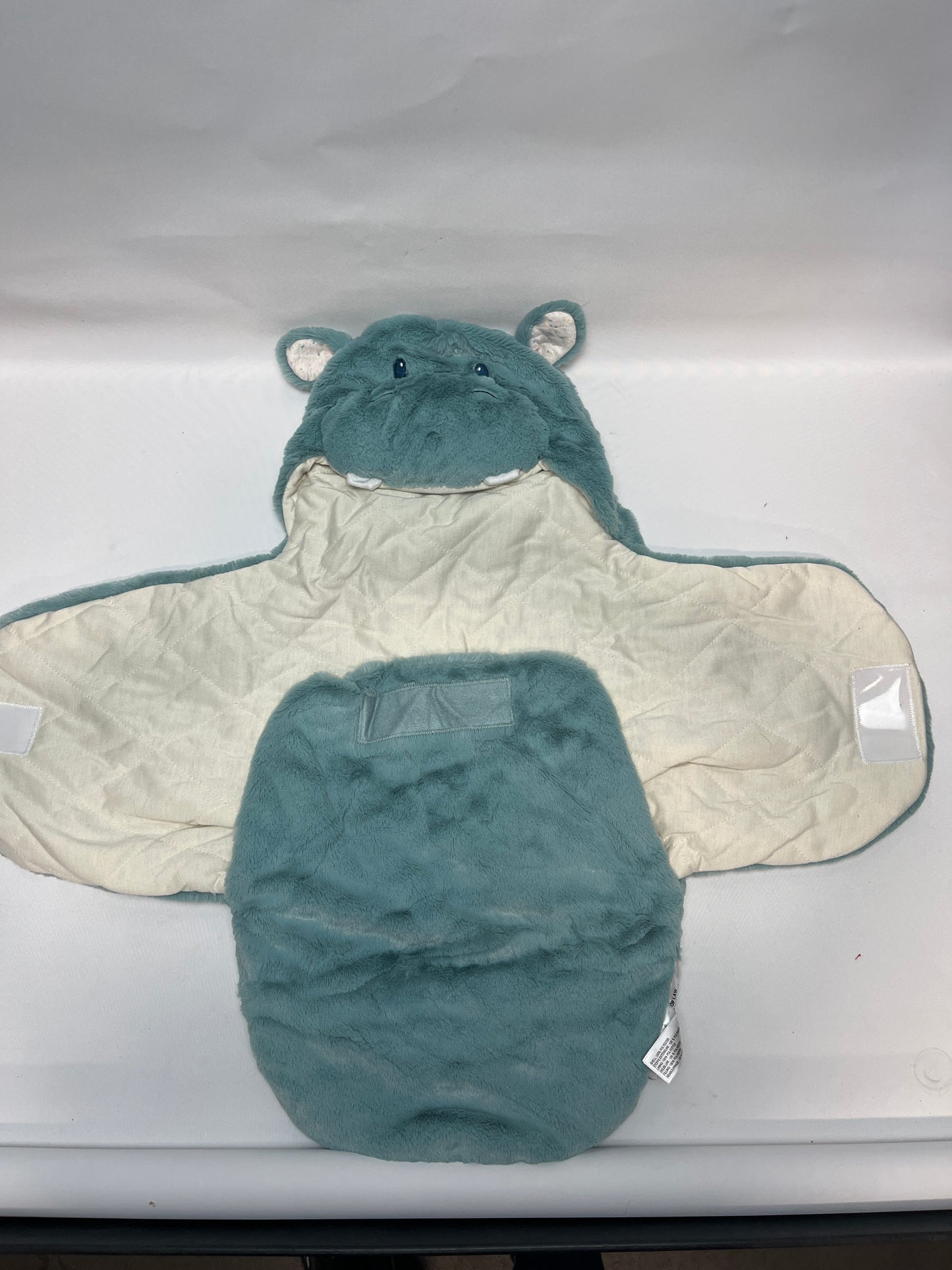 GUND Snuggly Hippo Blanket Wrap