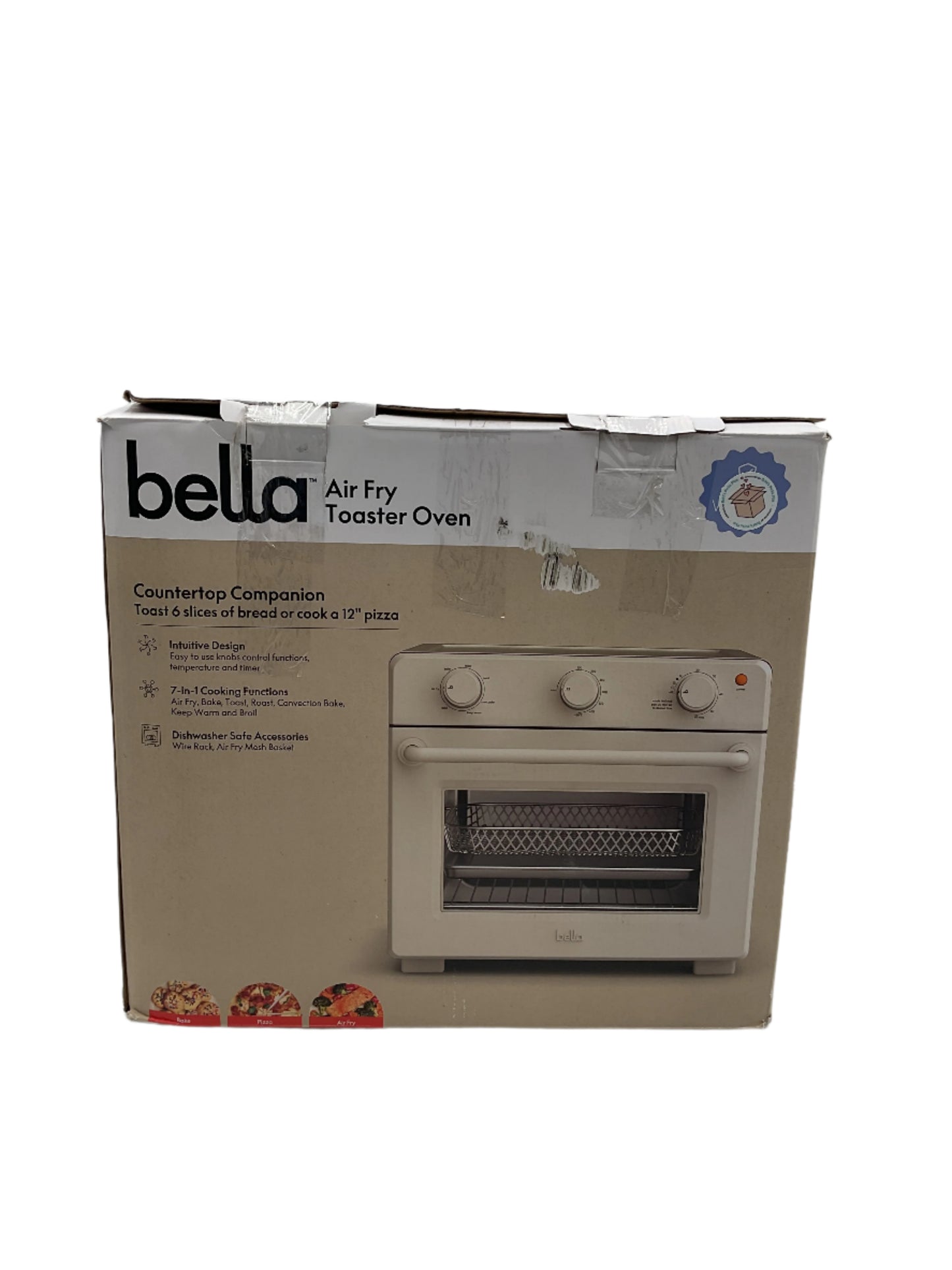 Bella Air Fryer Toaster Oven - Oatmilk