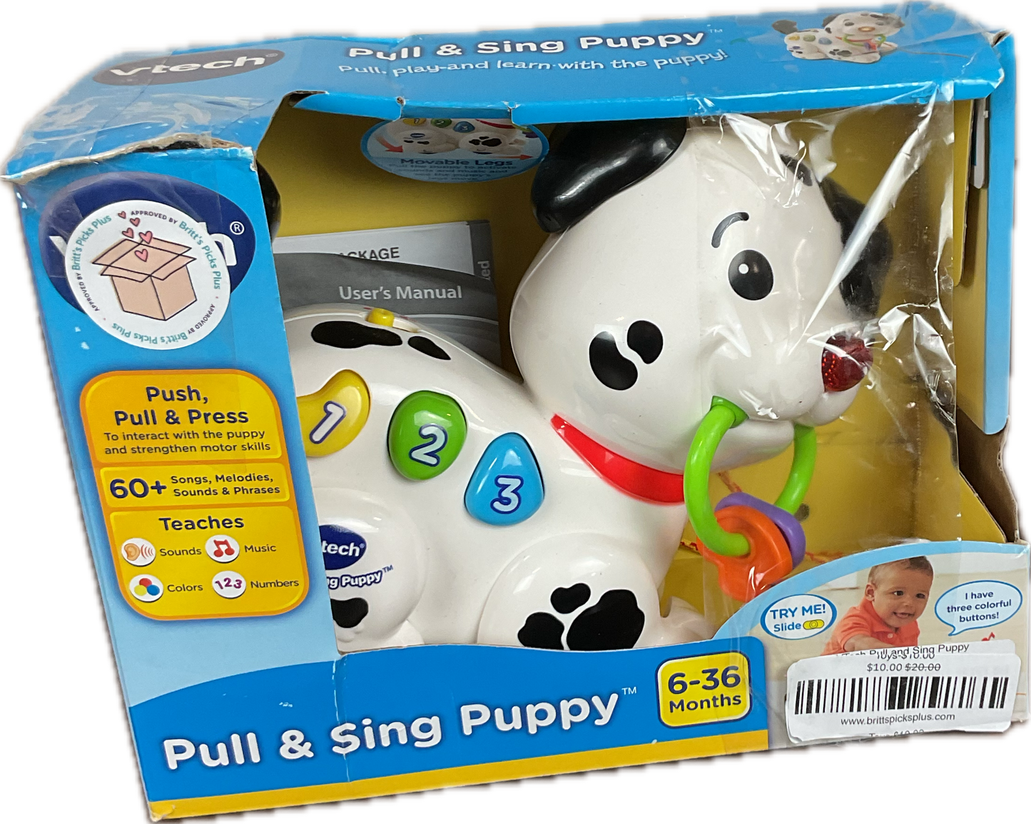 VTech Pull and Sing Puppy