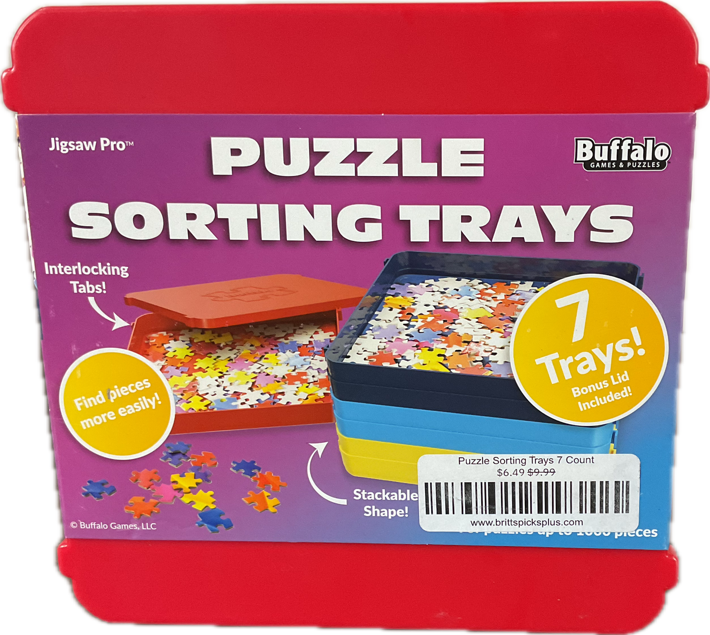 Puzzle Sorting Trays 7 Count