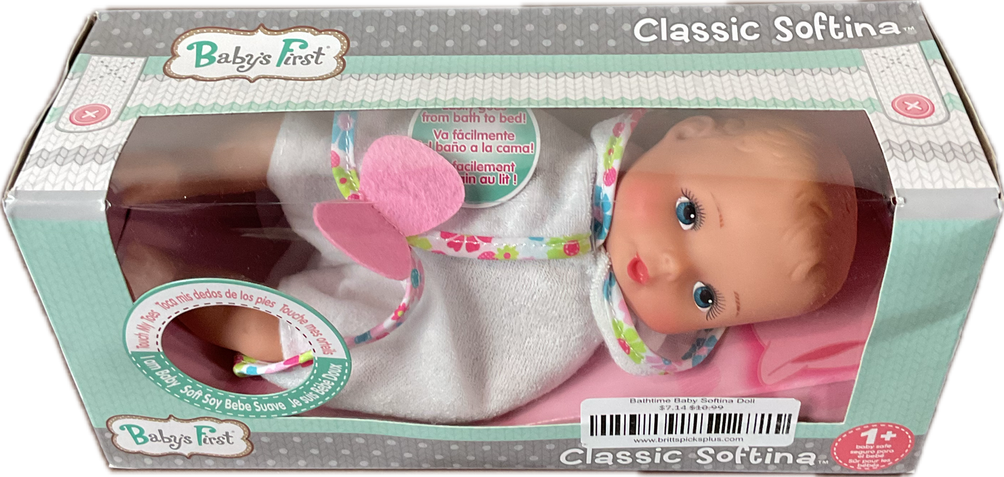 Bathtime Baby Softina Doll
