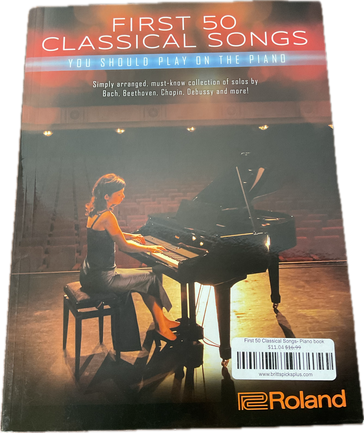 First 50 Classical Songs- Piano book
