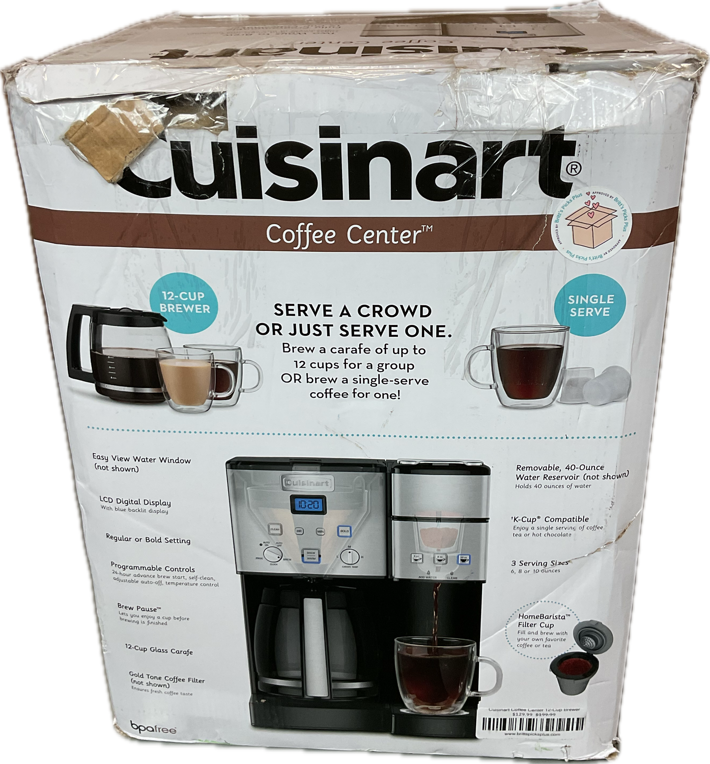 Cuisinart Coffee Center 12-Cup Brewer