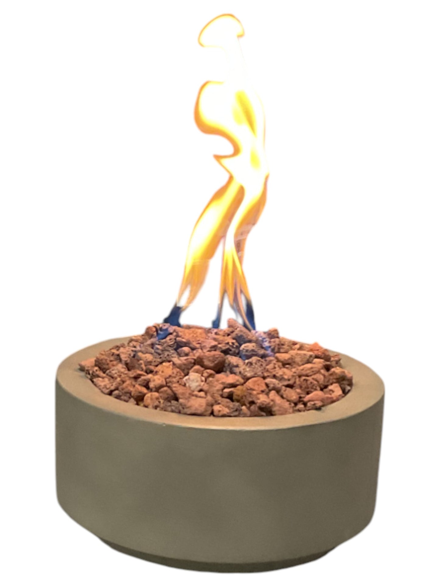 10" Round Pipestone Patio Fireplace