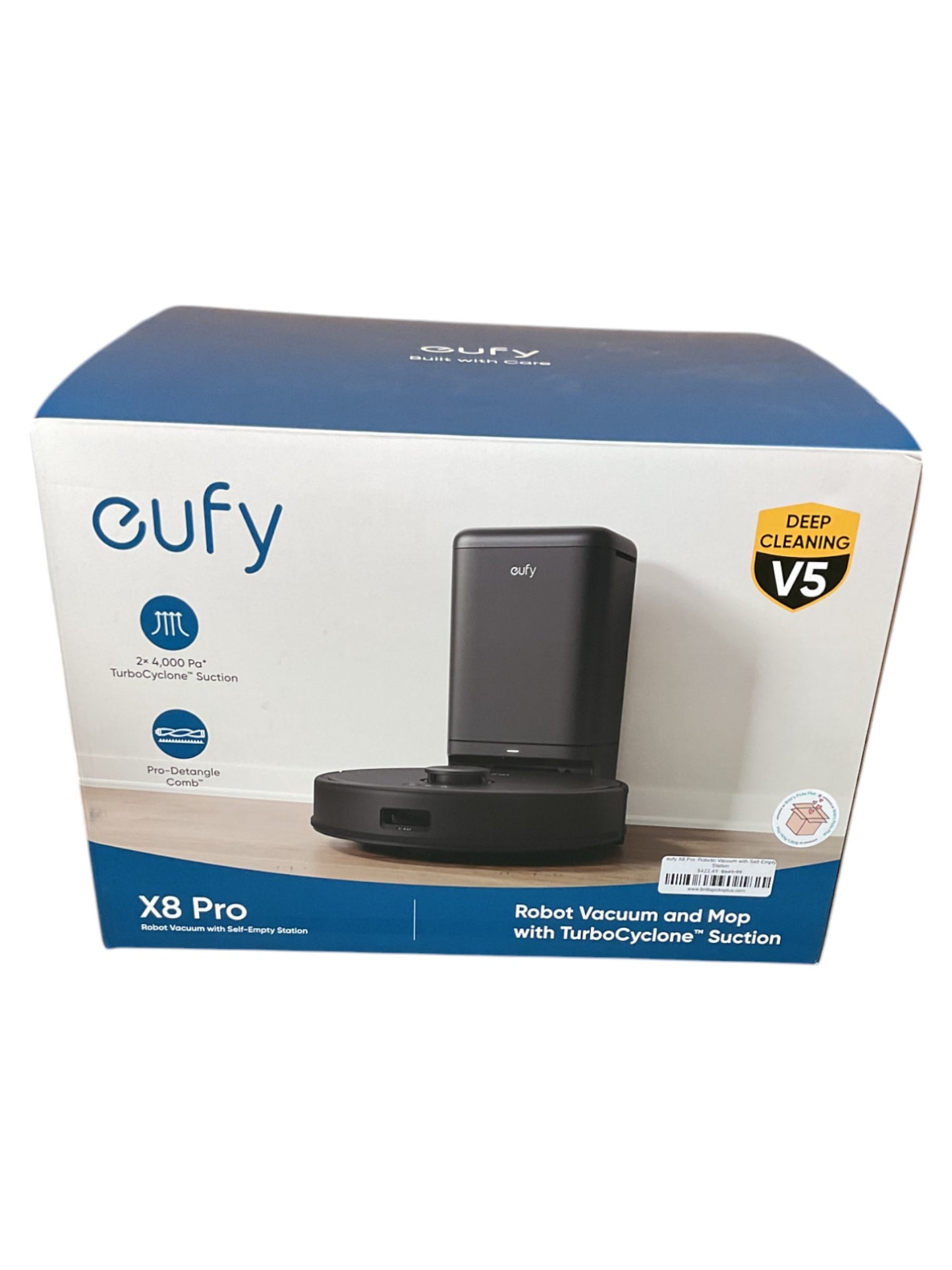 eufy X8 Pro: Robotic Vacuum with Self-Empty Station