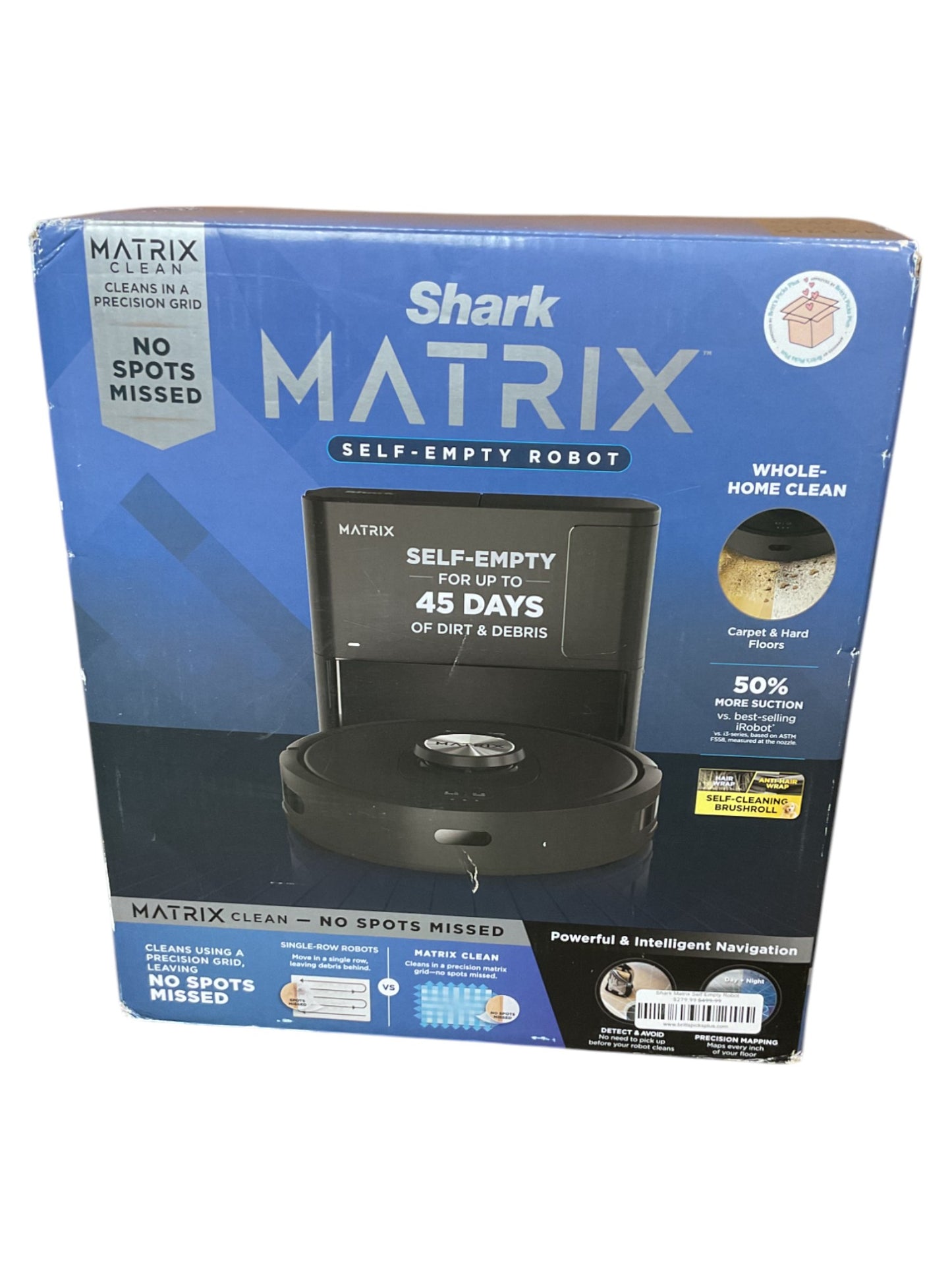 Shark Matrix Self Empty Robot