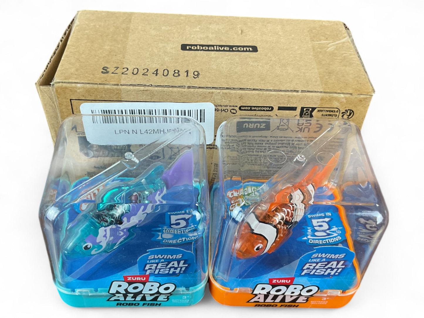 ZURU Robo Alive Robo Fish 2 Pack