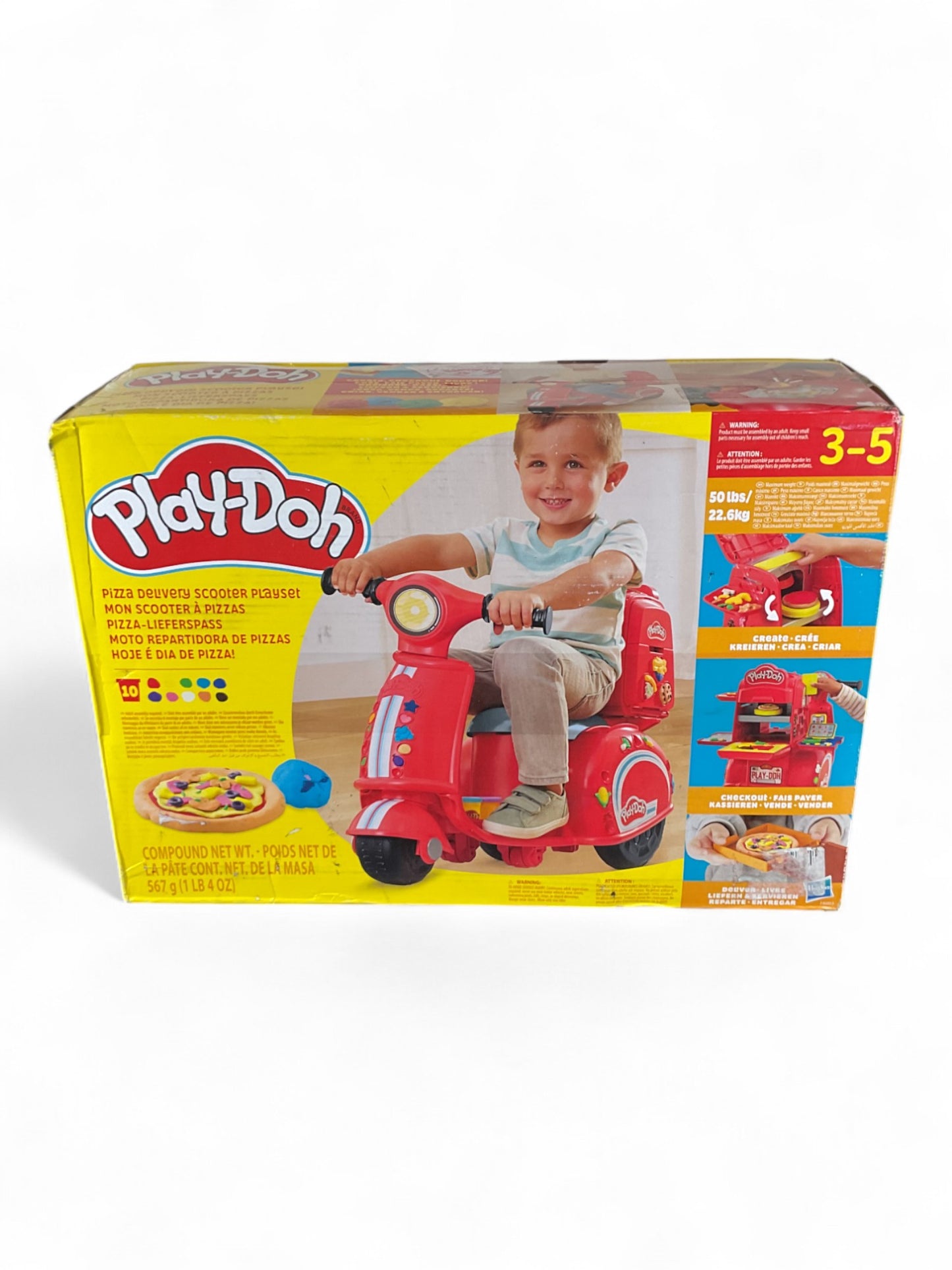 Play-Doh Pizza Delivery Scooter Playset