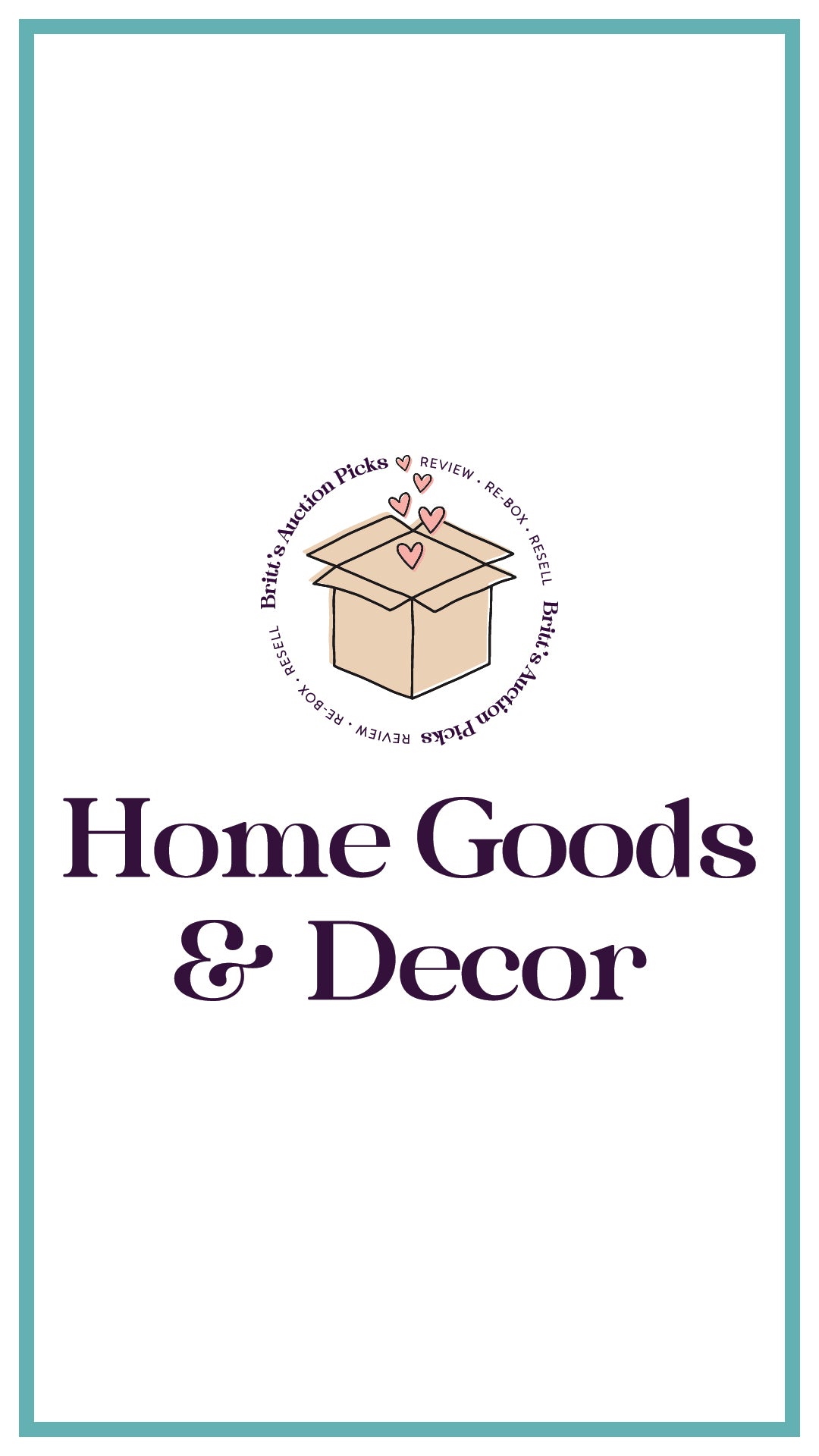 Home Goods & Decor