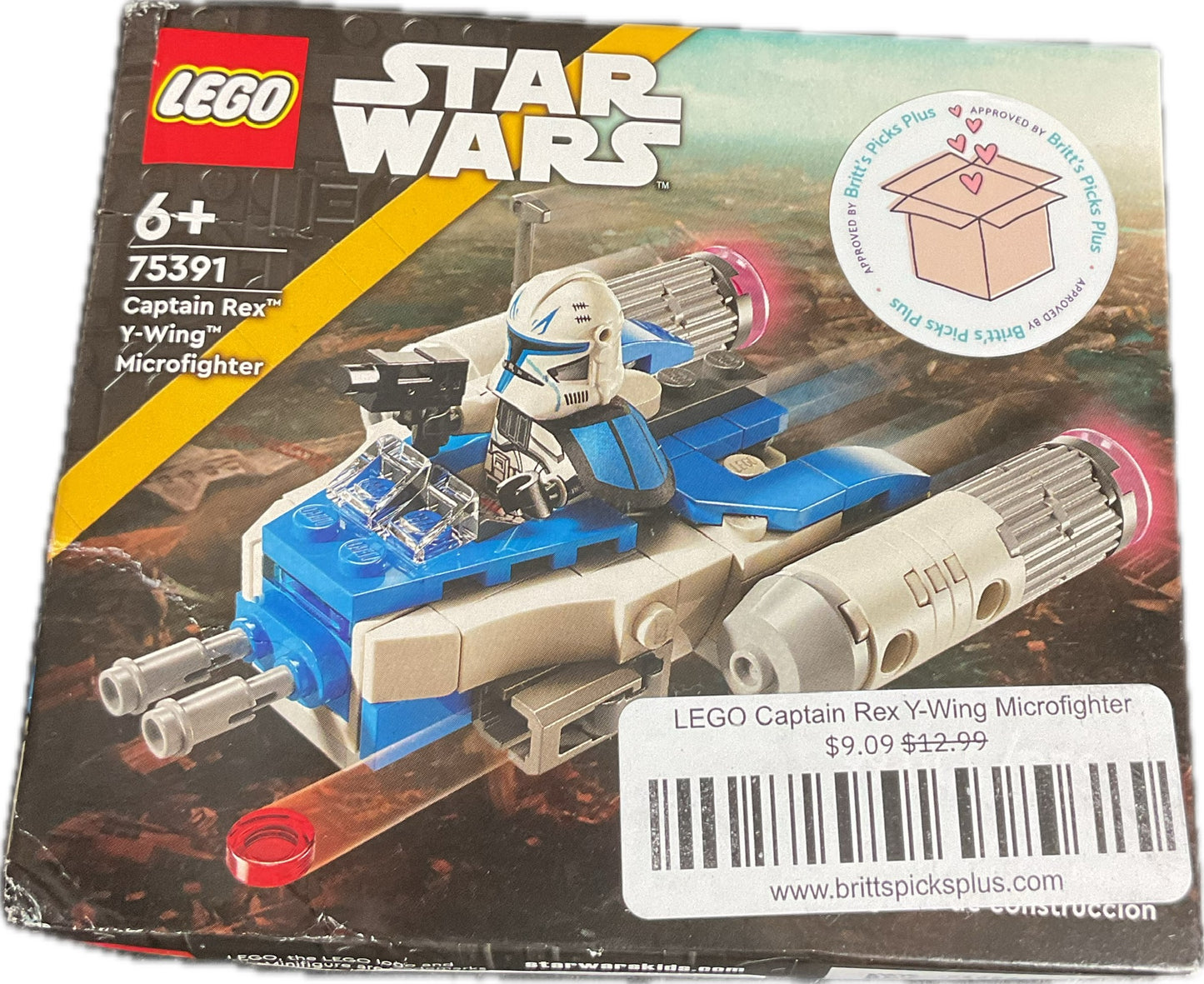 LEGO Captain Rex Y-Wing Microfighter