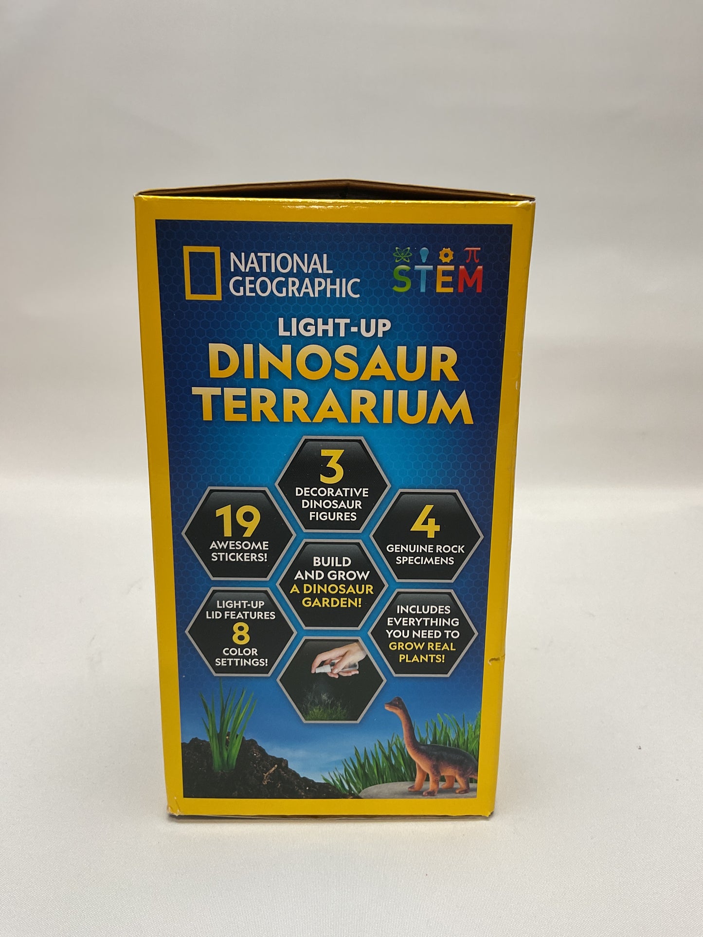 National Geographic Light Up Dinosaur Terrarium Kit