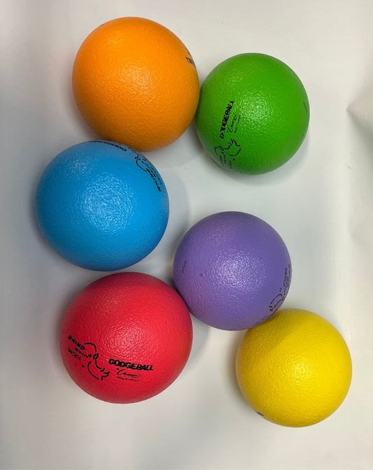 Champion Sports Rhino Skin Basic Dodgeball Set, 6"
