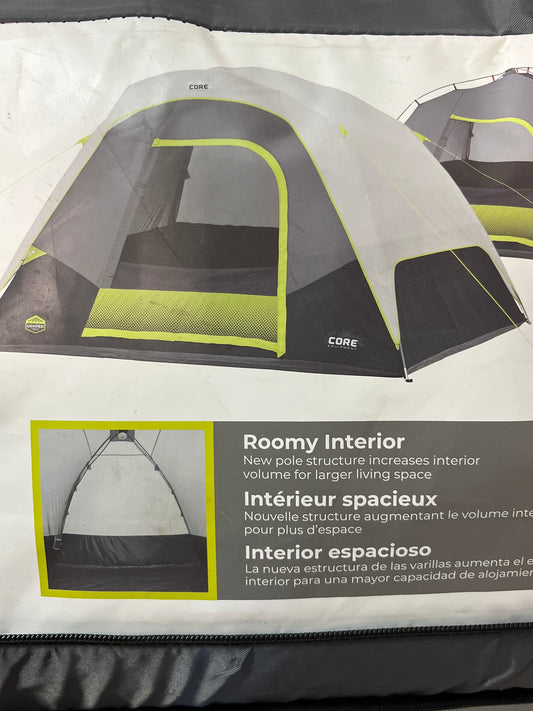 Core 6-Person Tent with Light