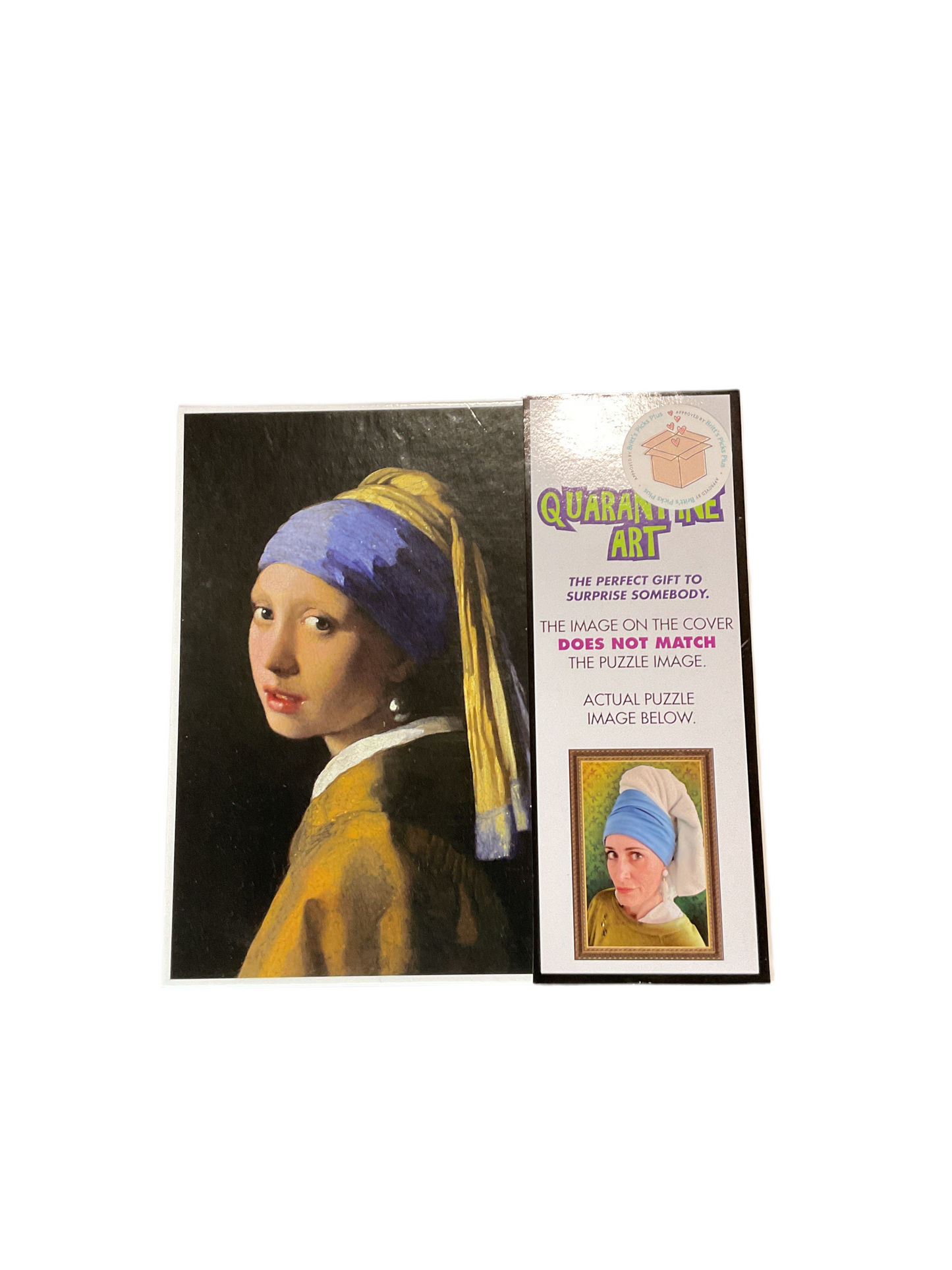 Buffalo Games - Girl with The Pearl Earring - 500 Piece Jigsaw Puzzle for Adults -Challenging Puzzle Perfect for Game Nights - Finished Size is 21.25 x 15.00