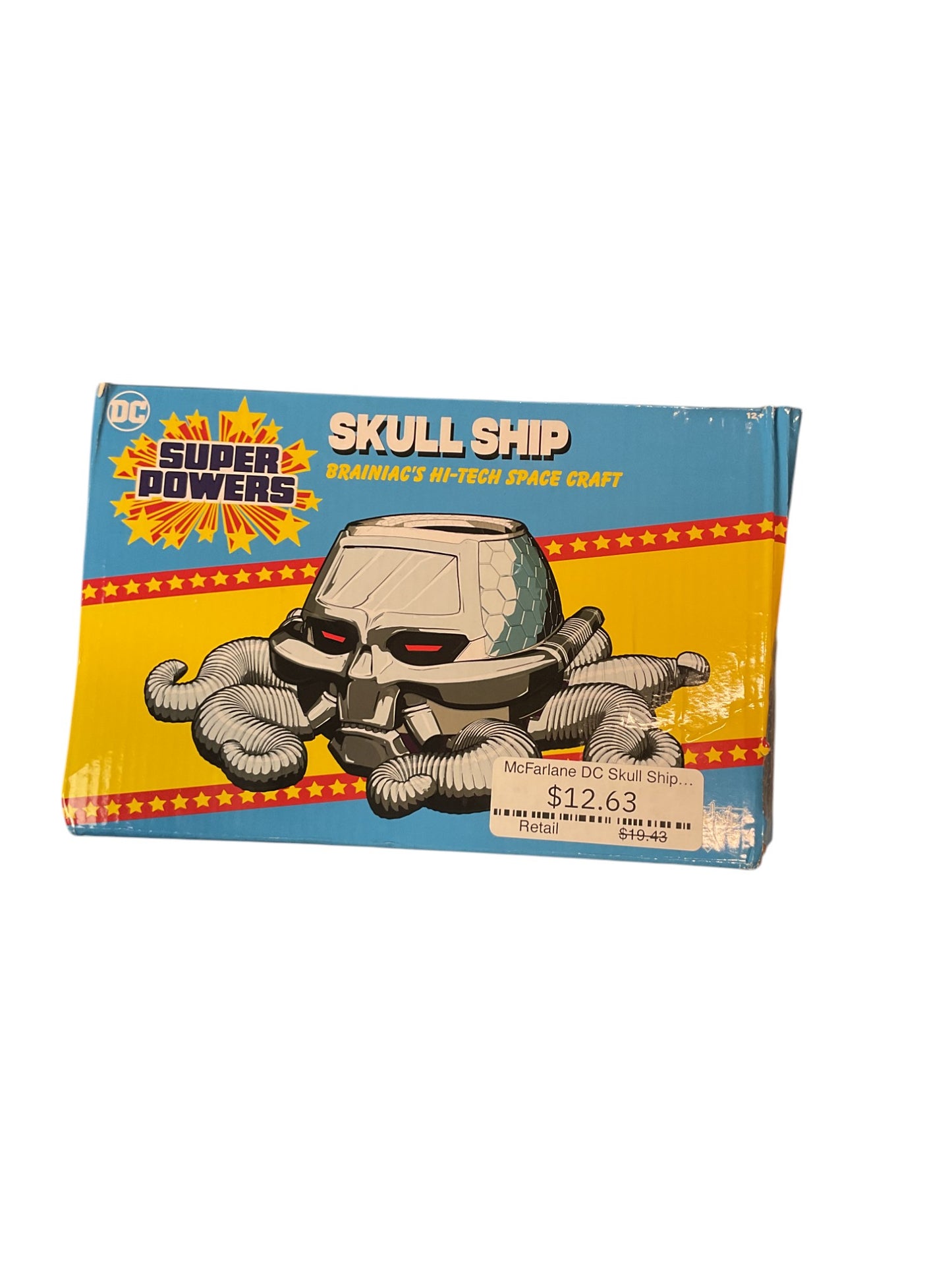 McFarlane DC Skull Ship Brainiac Vehicle