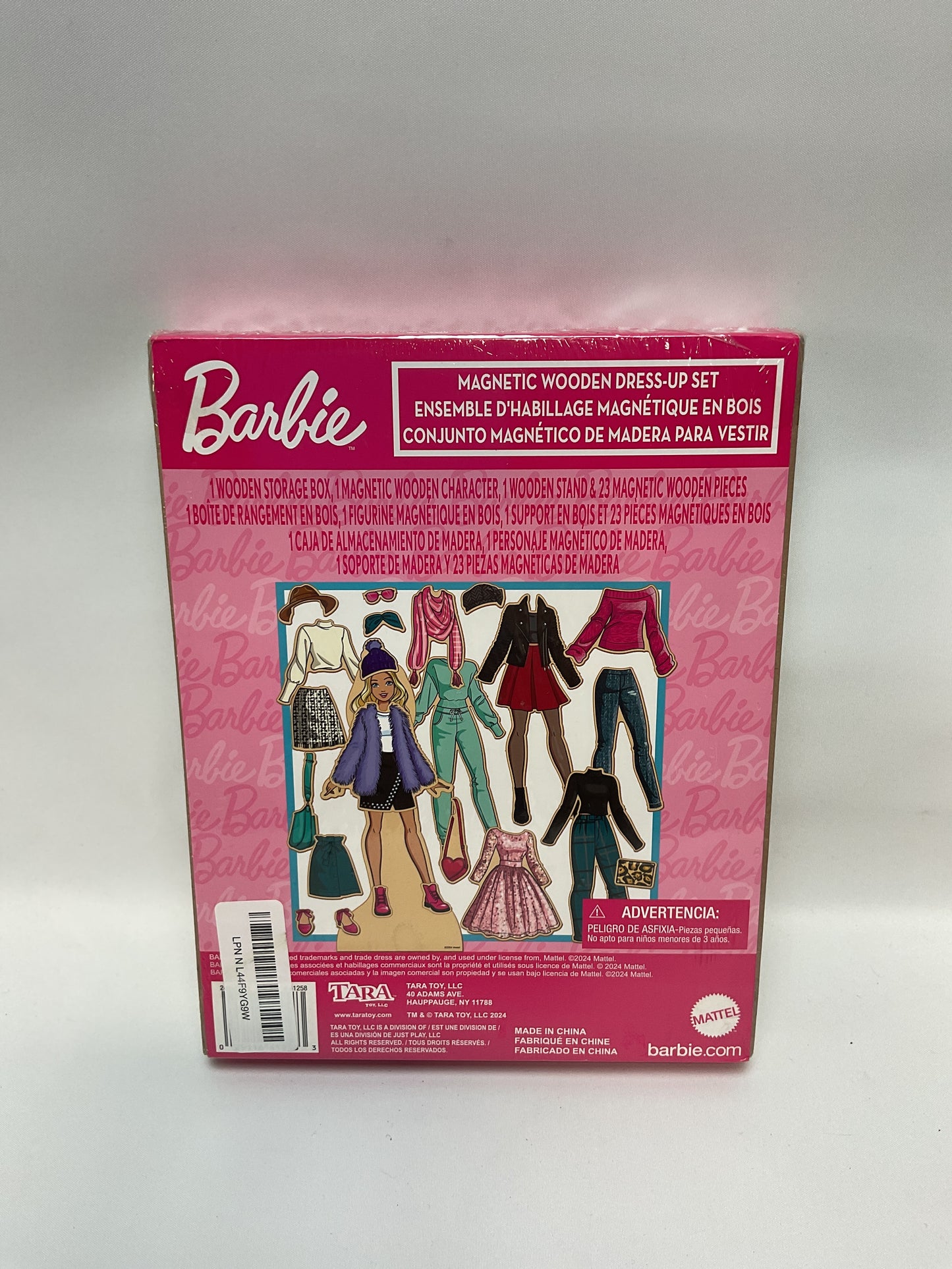 Barbie Magnetic Wooden Dress Up