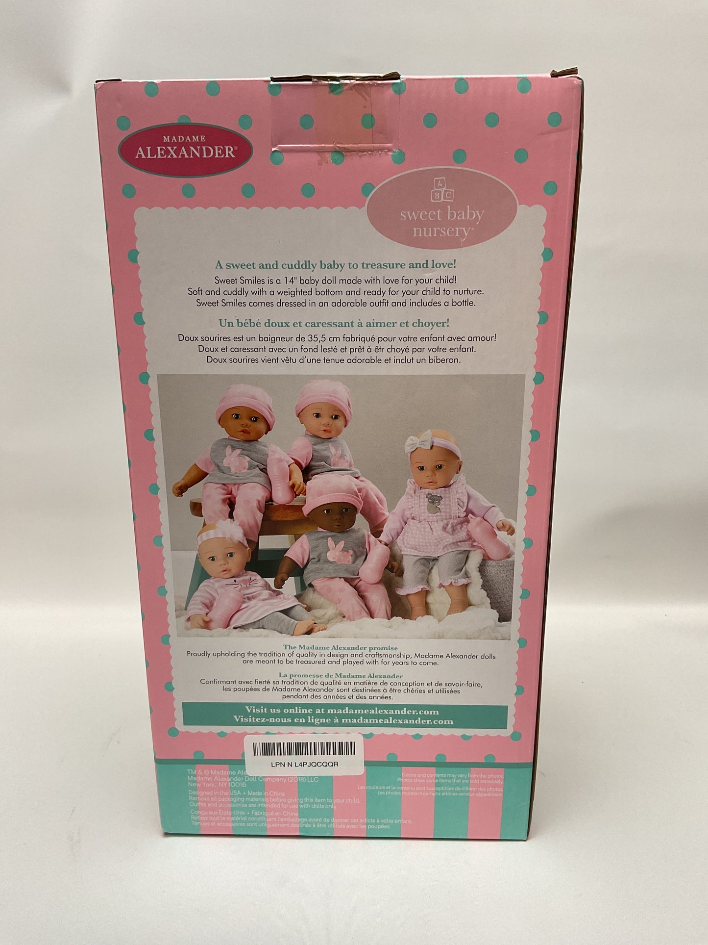 Madame Alexander Sweet Smiles Baby Doll