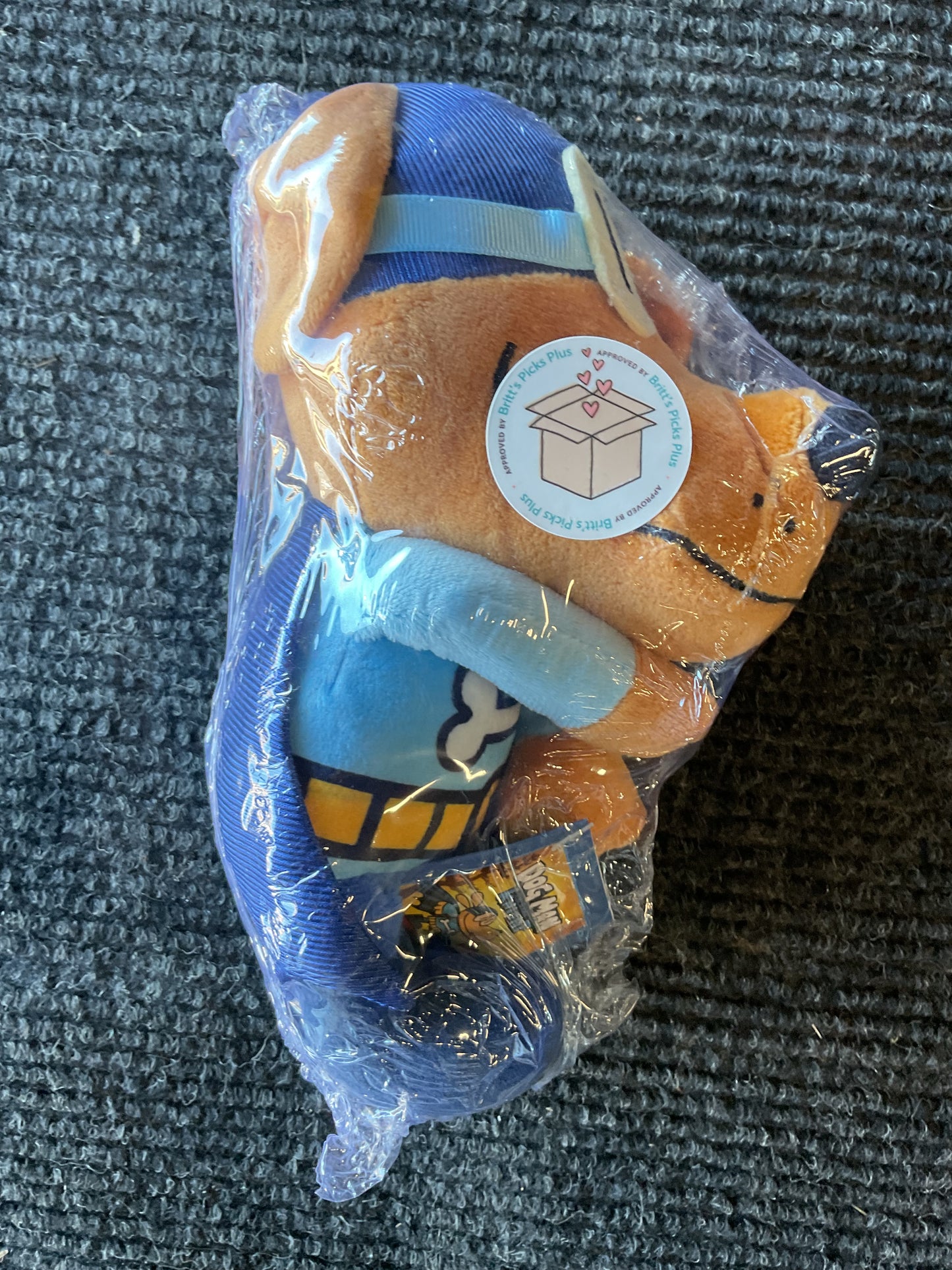 Dog Man Movie Plush - Dog Man Collect All Dogman Plush by JAKKS Pacific, Based on The Dog Man Movie, for Kids Ages 4 -8