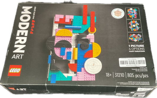 LEGO Art Modern Abstract Wall Art Kit